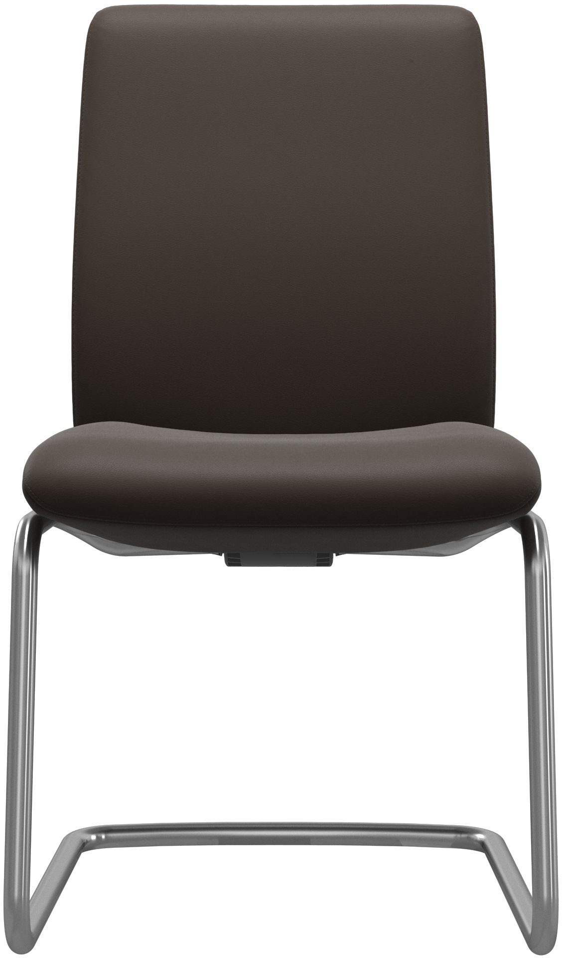 Stressless® Polsterstuhl »Laurel«, Leder BATICK, Low Back, Größe L, mit Beinen aus Stahl in Schwarz matt
