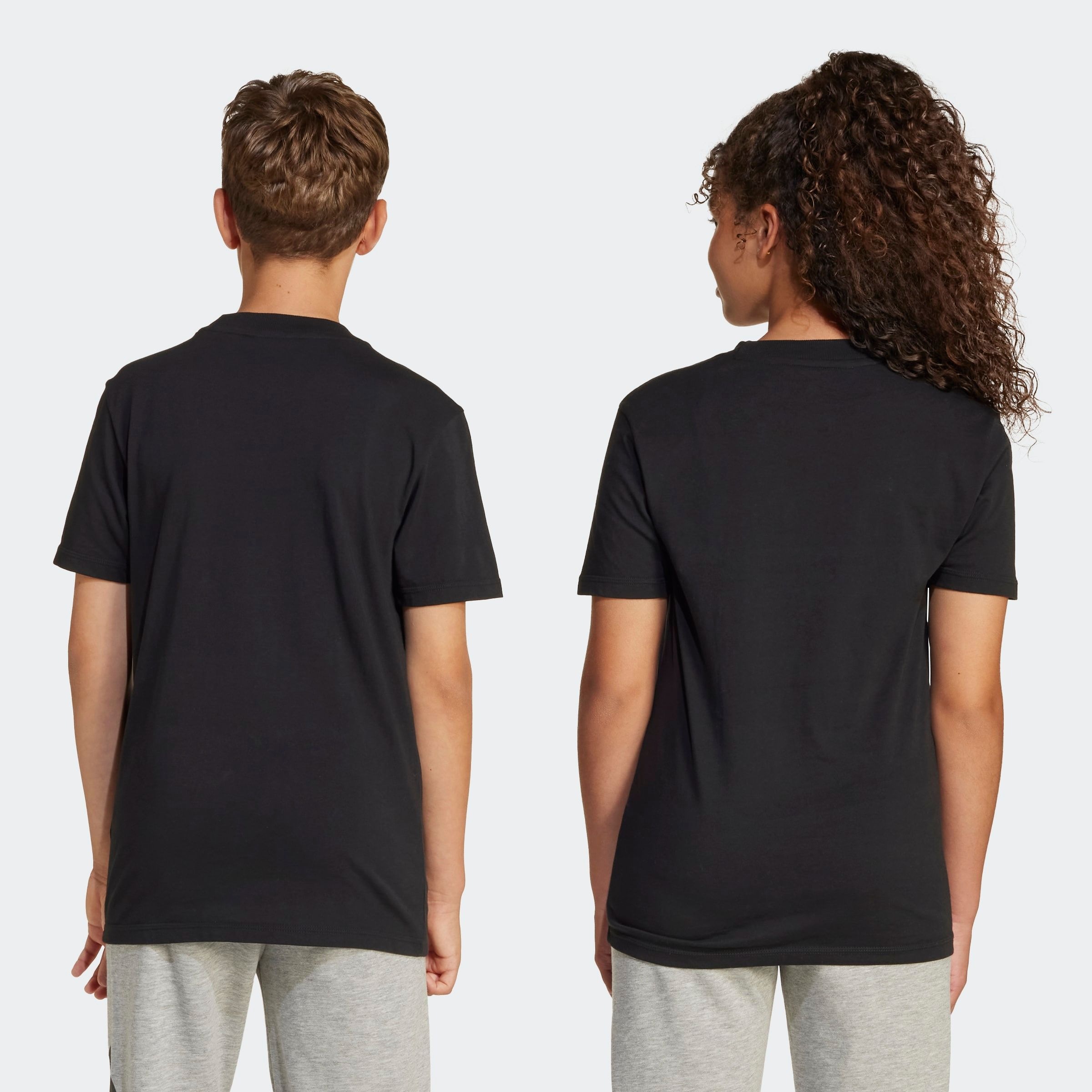 adidas Sportswear T-Shirt »ESSENTIALS KIDS« sportlicher Stil, Rundhalsausschnitt, lässige Passform