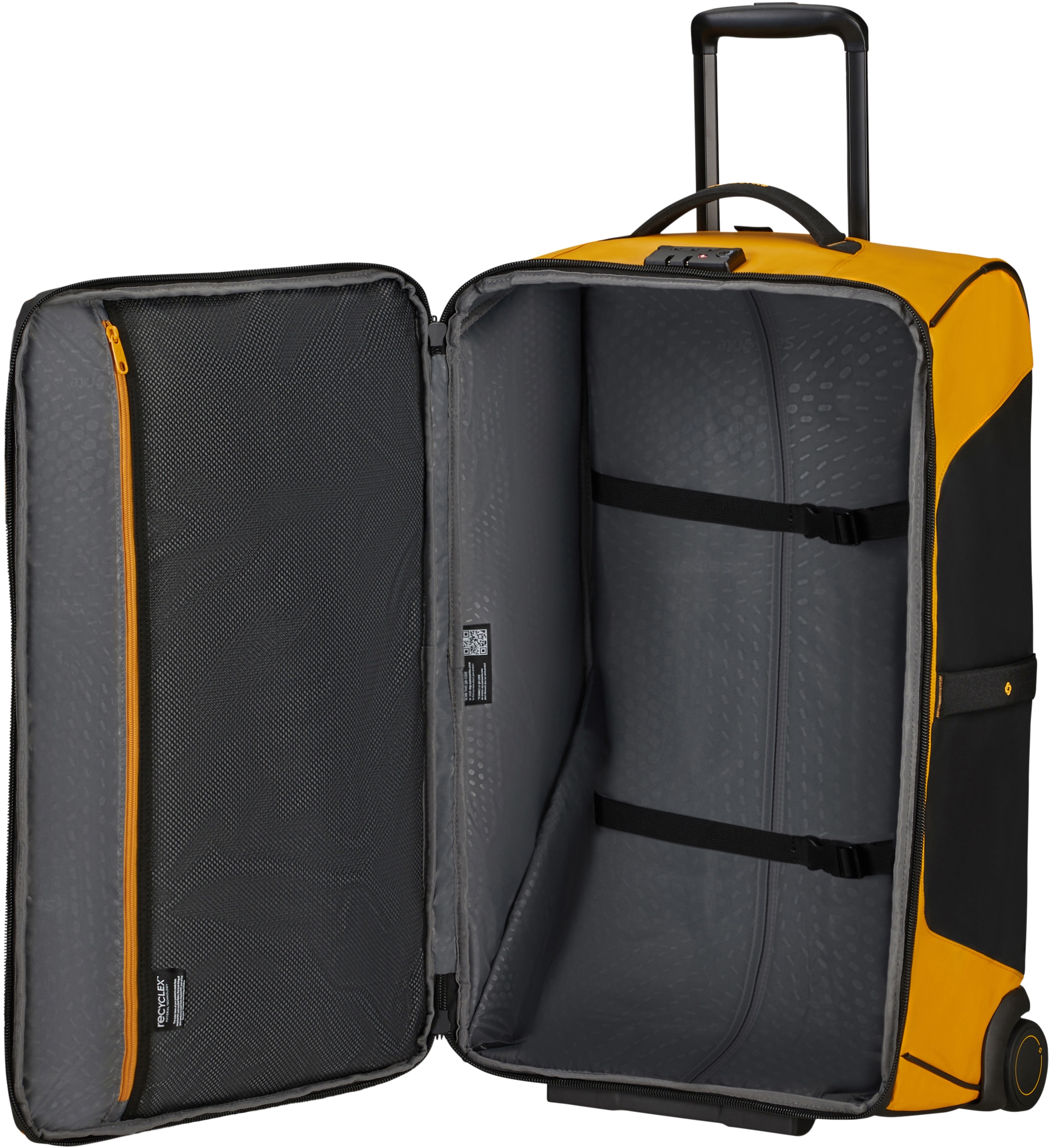 Samsonite Weichgepäck-Trolley »ECODIVER, 67 cm«, 2 Rollen, Trolley Reisegepäck Weichgepäck teilweise aus recyceltem Material
