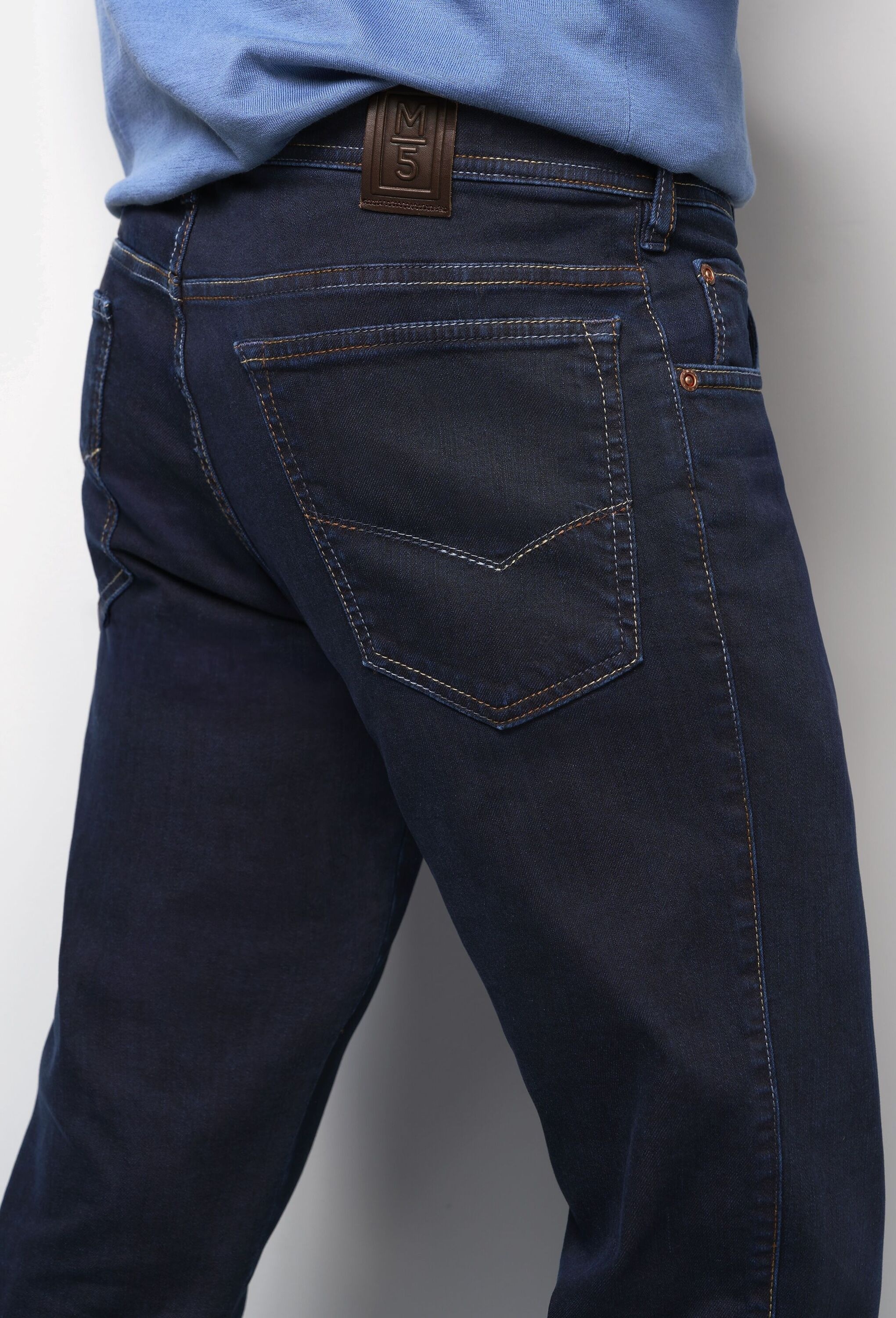 MEYER 5-Pocket-Jeans »M5 Five Pocket« M5 Five aus Super Stretch-Material