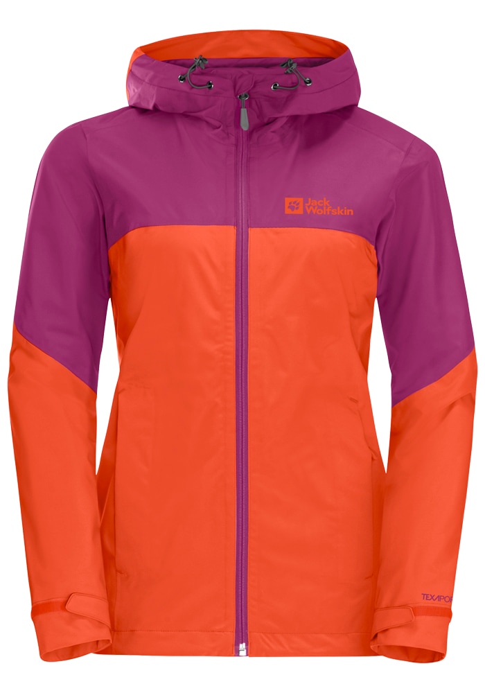 Jack Wolfskin Outdoorjacke »WEILTAL 2L JKT W«, mit Kapuze