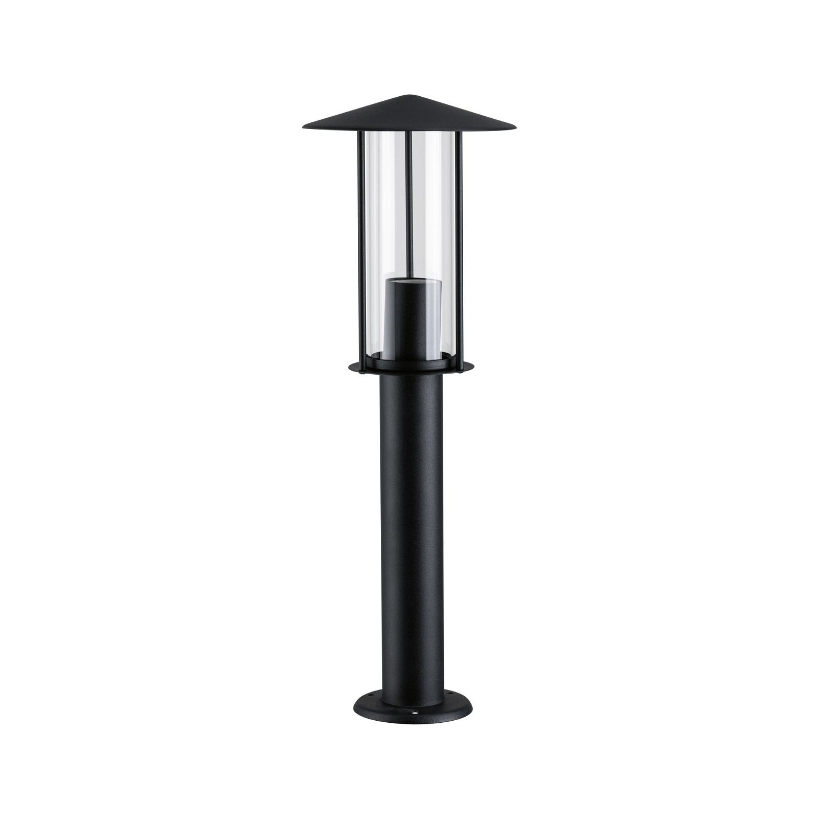 Paulmann Pollerleuchte »Classic IP44 500mm max. 15W 230V Dunkelgrau E27 Metall, Glas«, 1 flammig, Leuchtmittel E27 | ohne Leuchtmittel