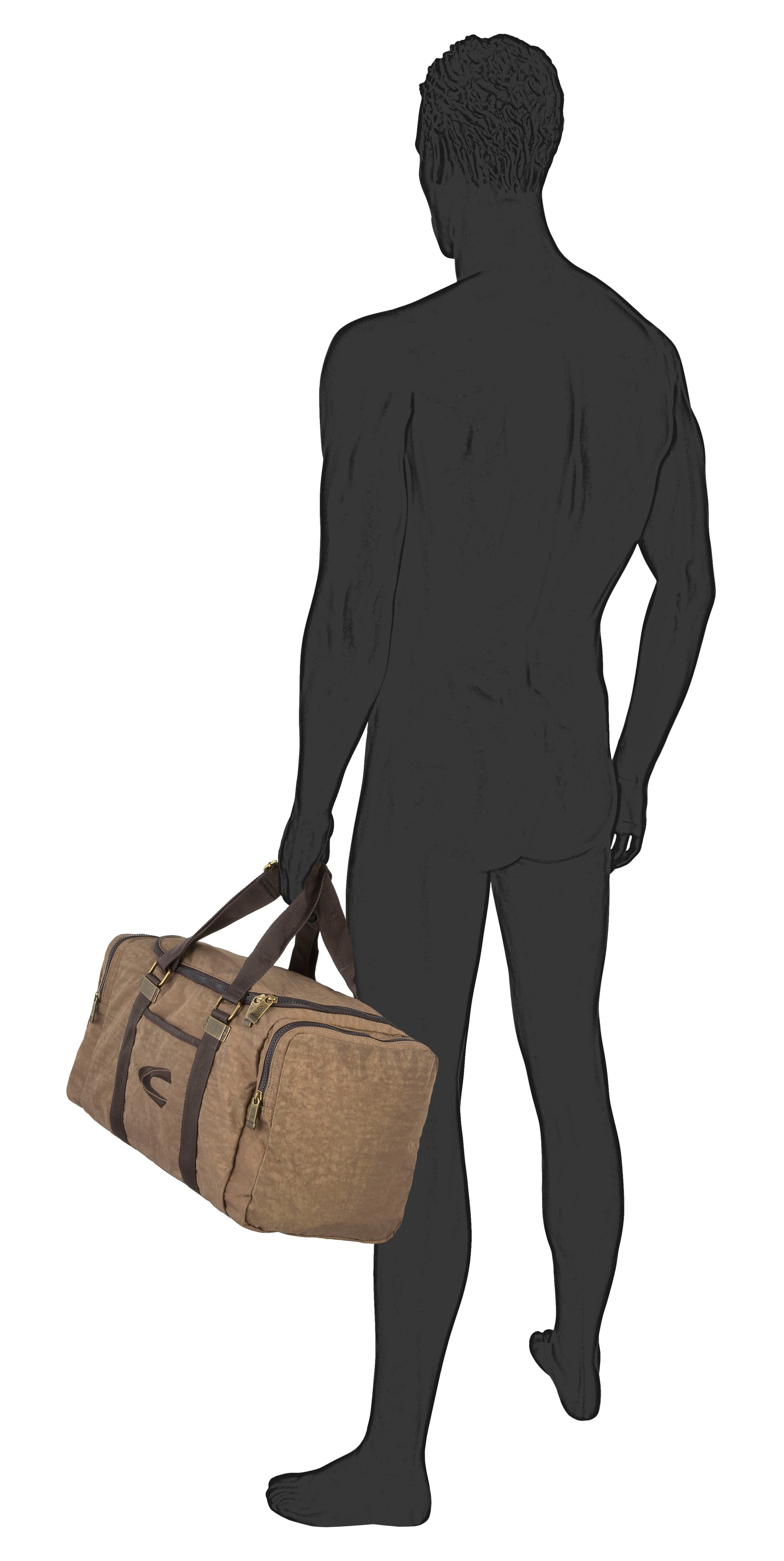camel active Weekender »Journey« Unisex Reisetasche mit vielen Funktionen und Logostickerei