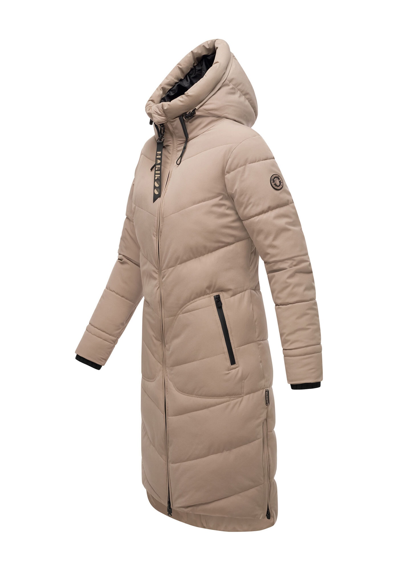 Marikoo Winterjacke »Marikoo Benikoo Damen lange Winterjacke B949«