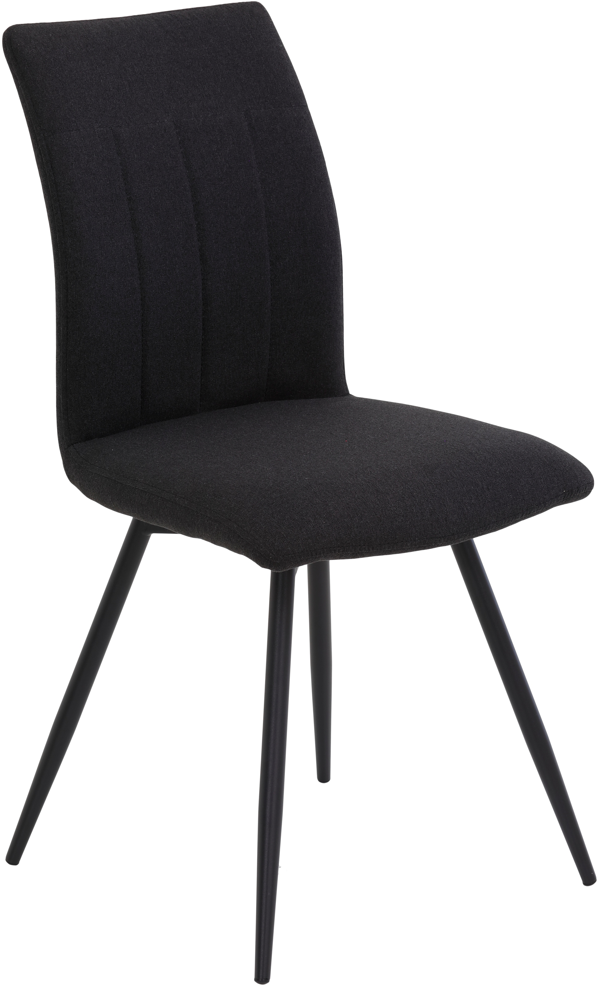 HELA Drehstuhl »Vierfußstuhl RIO«, (Set), 2 St., Webstoff, Esszimmerstuhl, 360° drehbar, gepolstert, Webstoff, 120kg belastbar