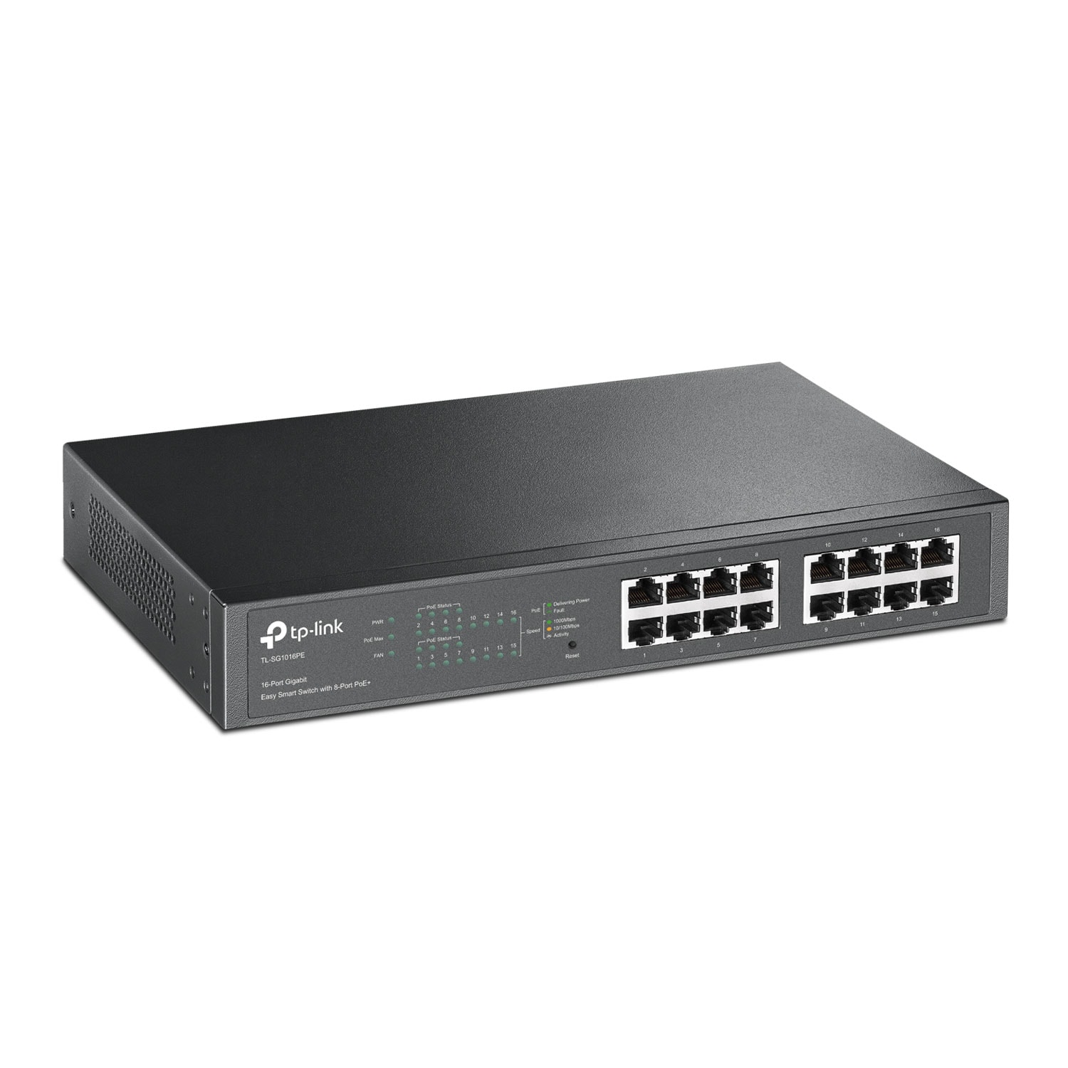 TP-Link WLAN-Router »SG1016PE, 16-Port Easy Smart PoE«