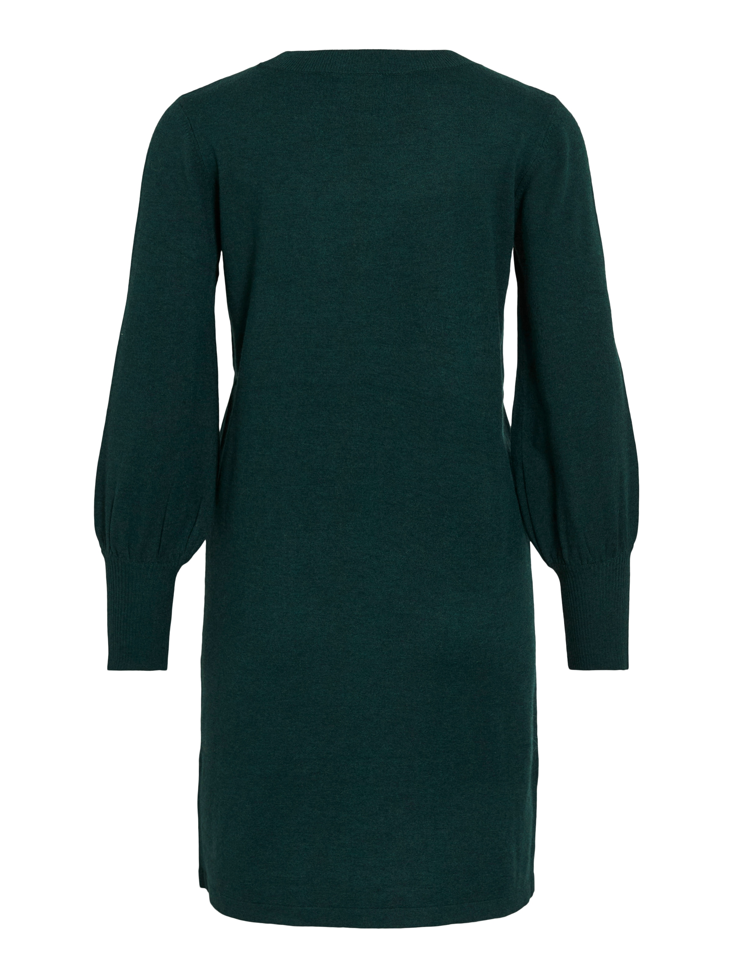 Vila Strickkleid »VIKERRY O-NECK KNIT DRESS - NOOS« Materialmix, regular fit
