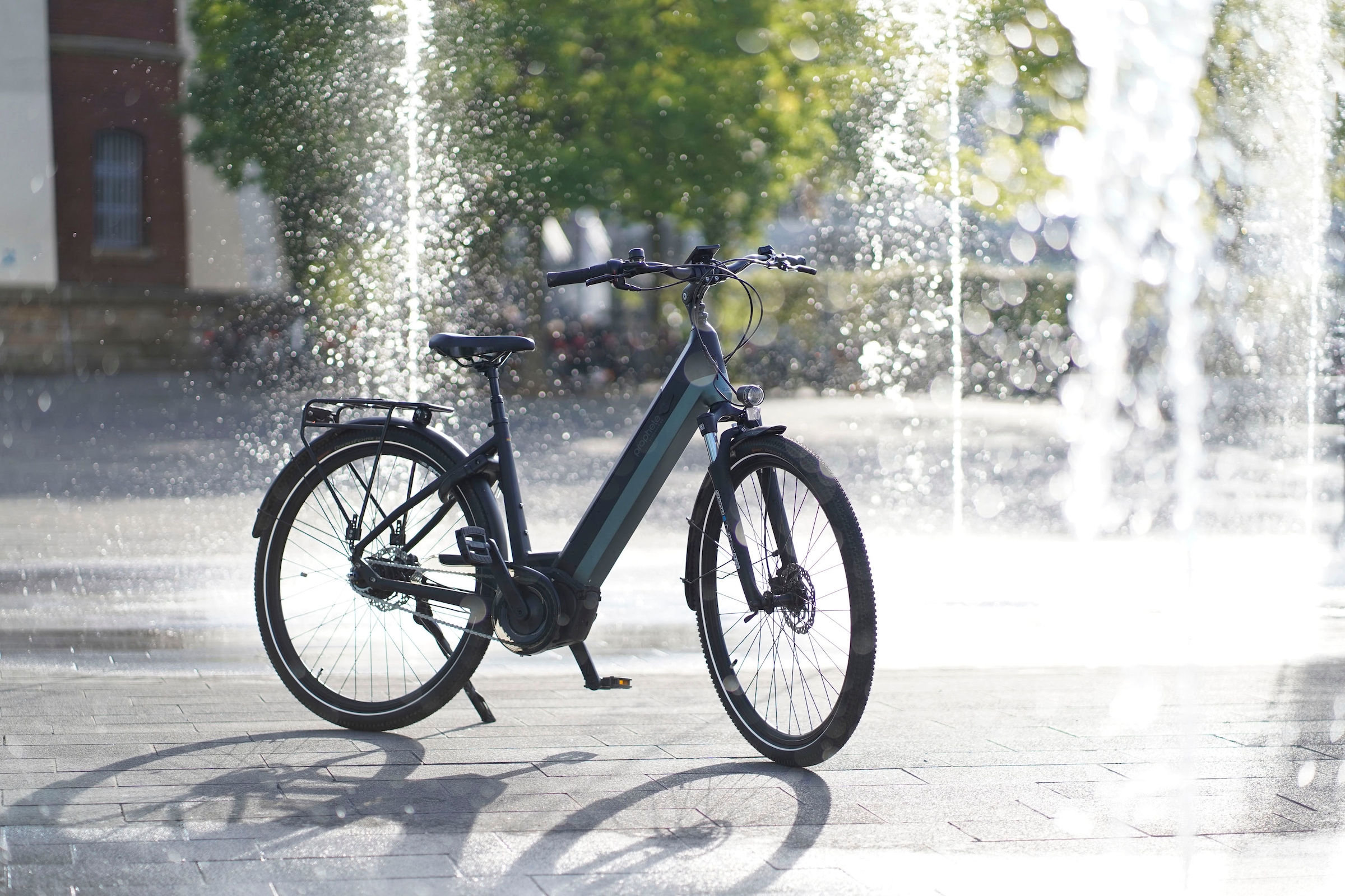 Prophete E-Bike »Geniesser 4.0«, 7 Gang, Shimano, Nexus, Mittelmotor 250 W, (mit integr. Rahmenschloss ART zertifiz.), Pedelec, Elektrofahrrad für Damen u. Herren