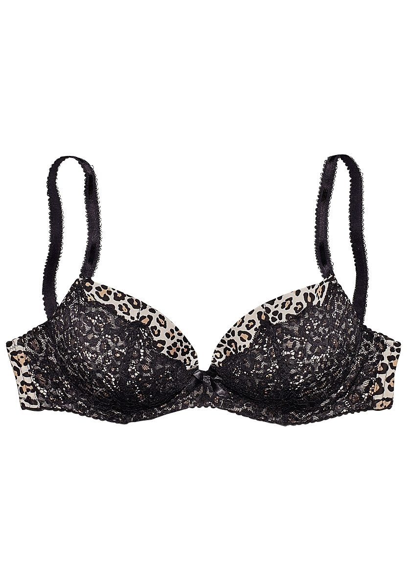 JETTE Push-up-BH, mit aufregender Leo-Spitze, sexy Dessous bei ♕