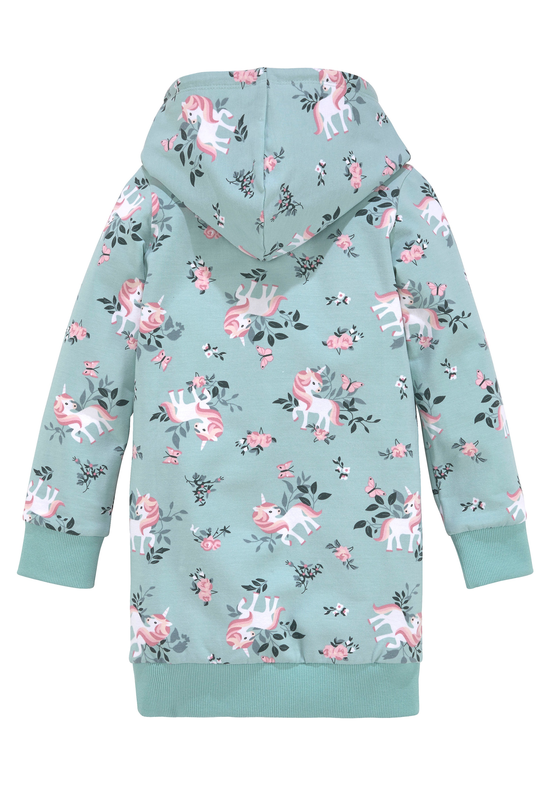 KIDSWORLD Sweatkleid »Einhorn«, mit Kapuze