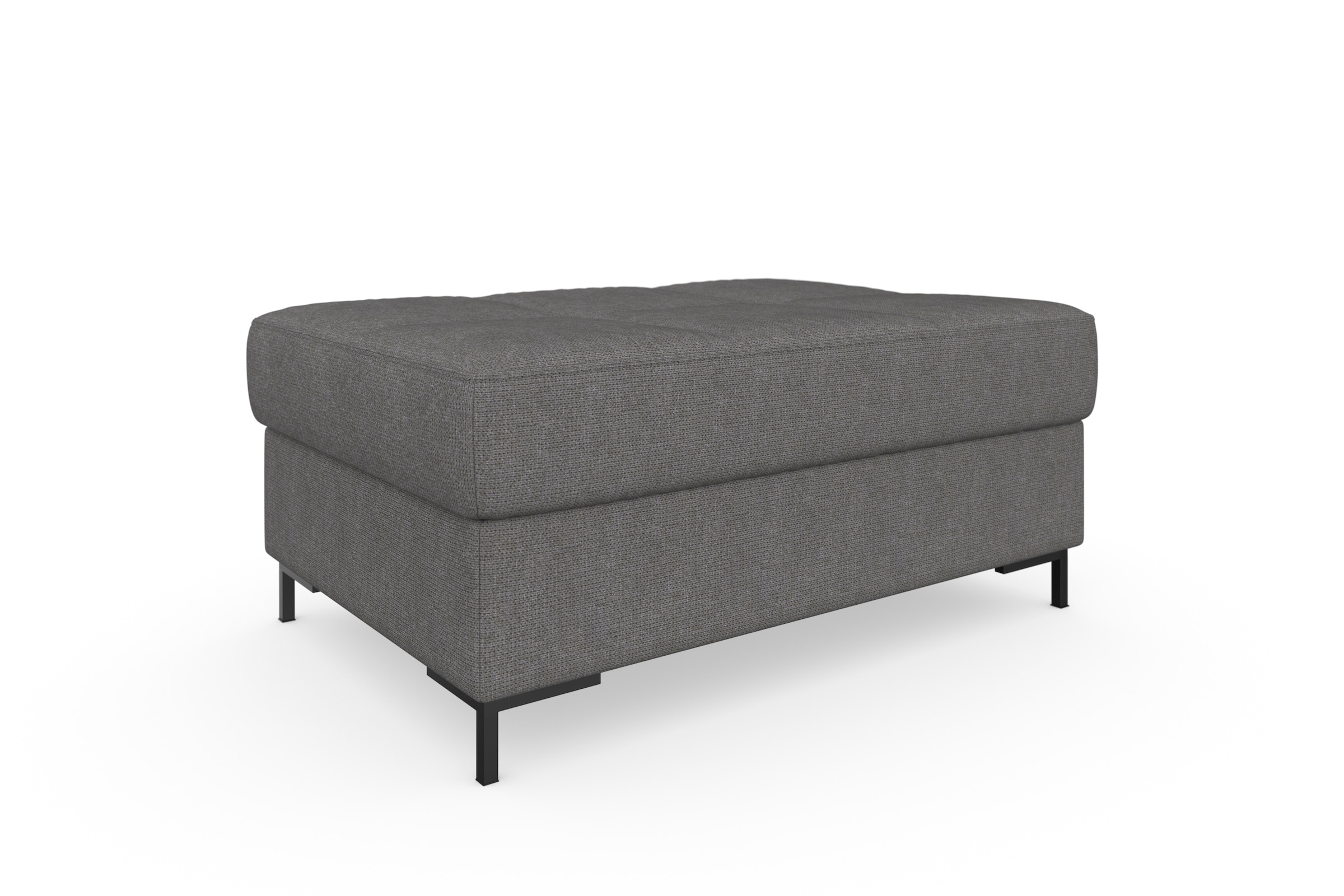 DOMO collection Polsterhocker »Capelo bequem, Federkernunterfederung, B/T 100/70cm« inklusive Federkern
