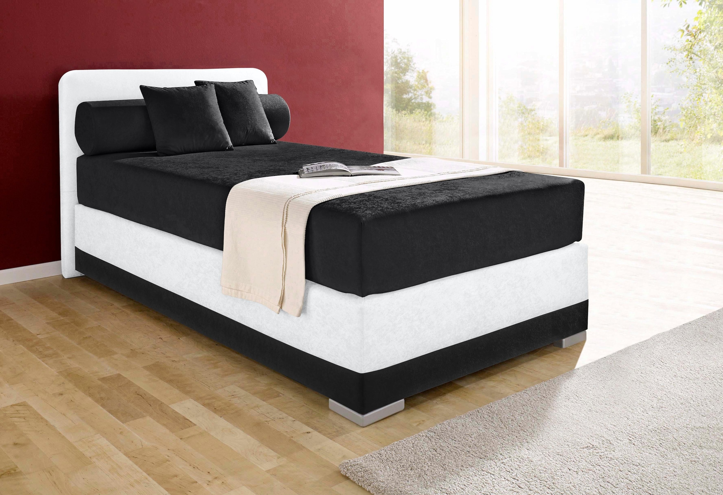 Maintal Boxspringbett »Lago« in 3 verschiedenen Matratzenarten,  H2 oder H3
