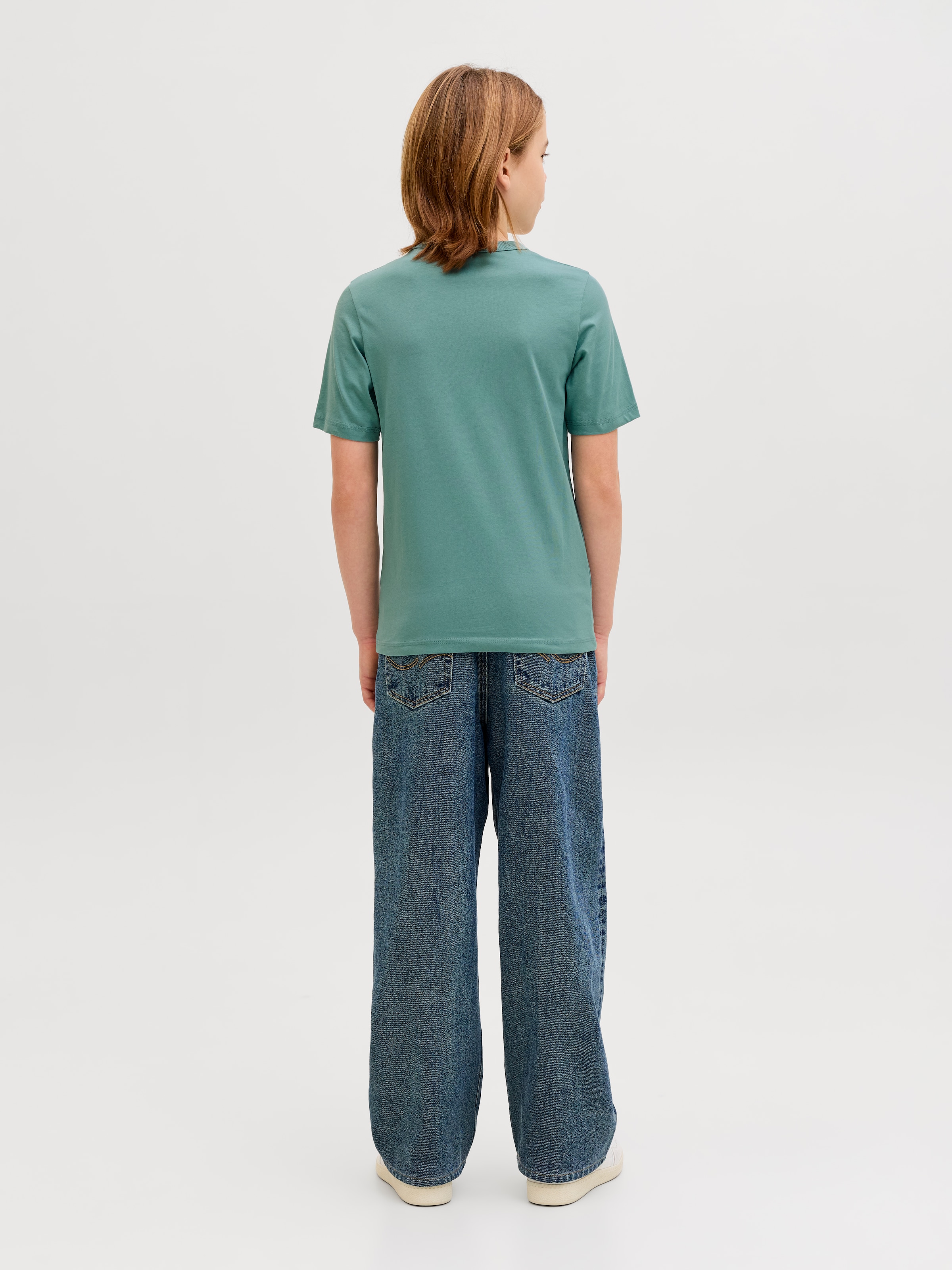 Jack & Jones Junior T-Shirt »JJCOLLEGE LOGO TEE SS CREW NECK JNR« mit Logoprint