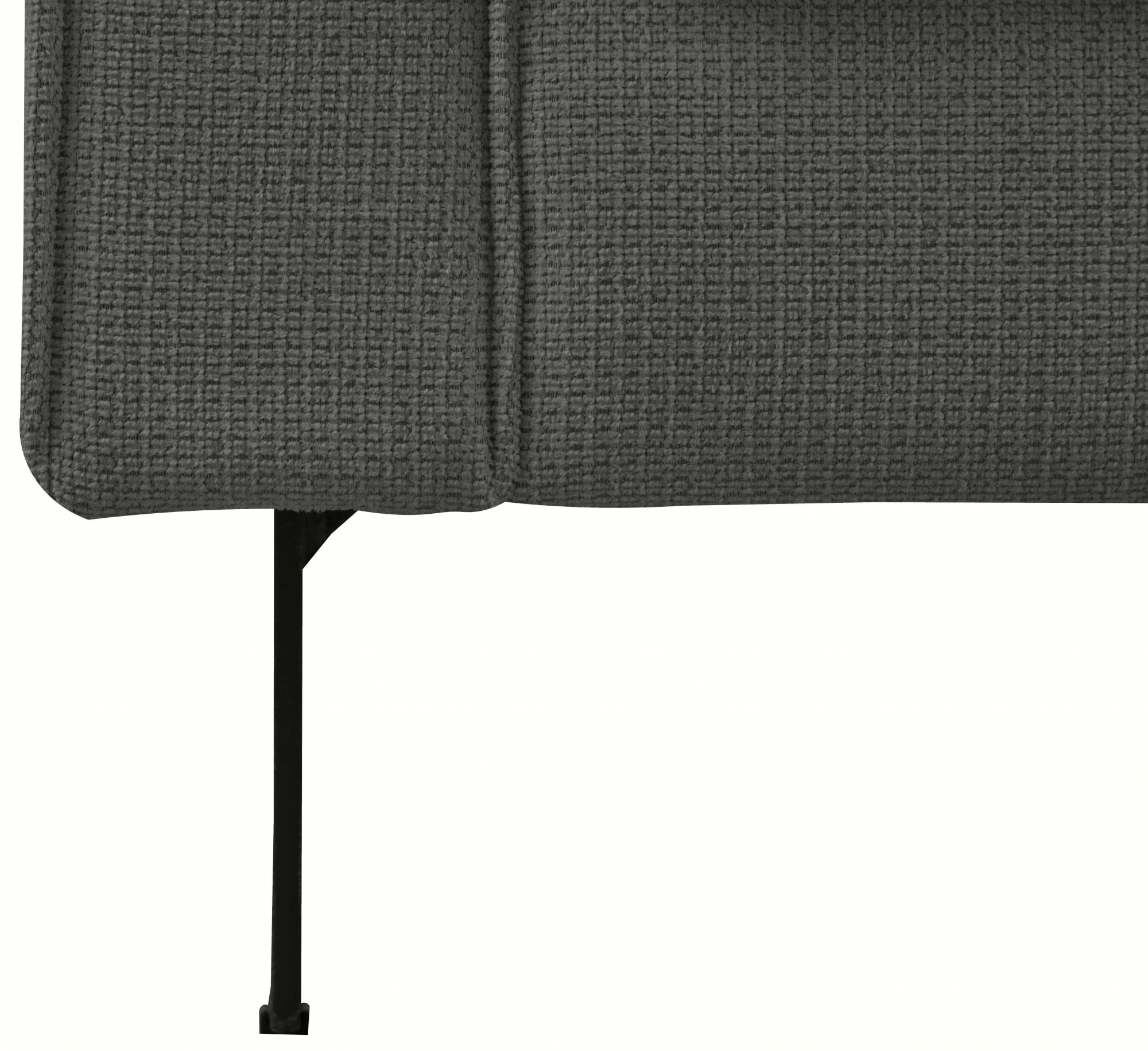 Places of Style Loveseat »Pinto«, mit Keder, Metallfüßen und auch in Cord Bezug erhältlich