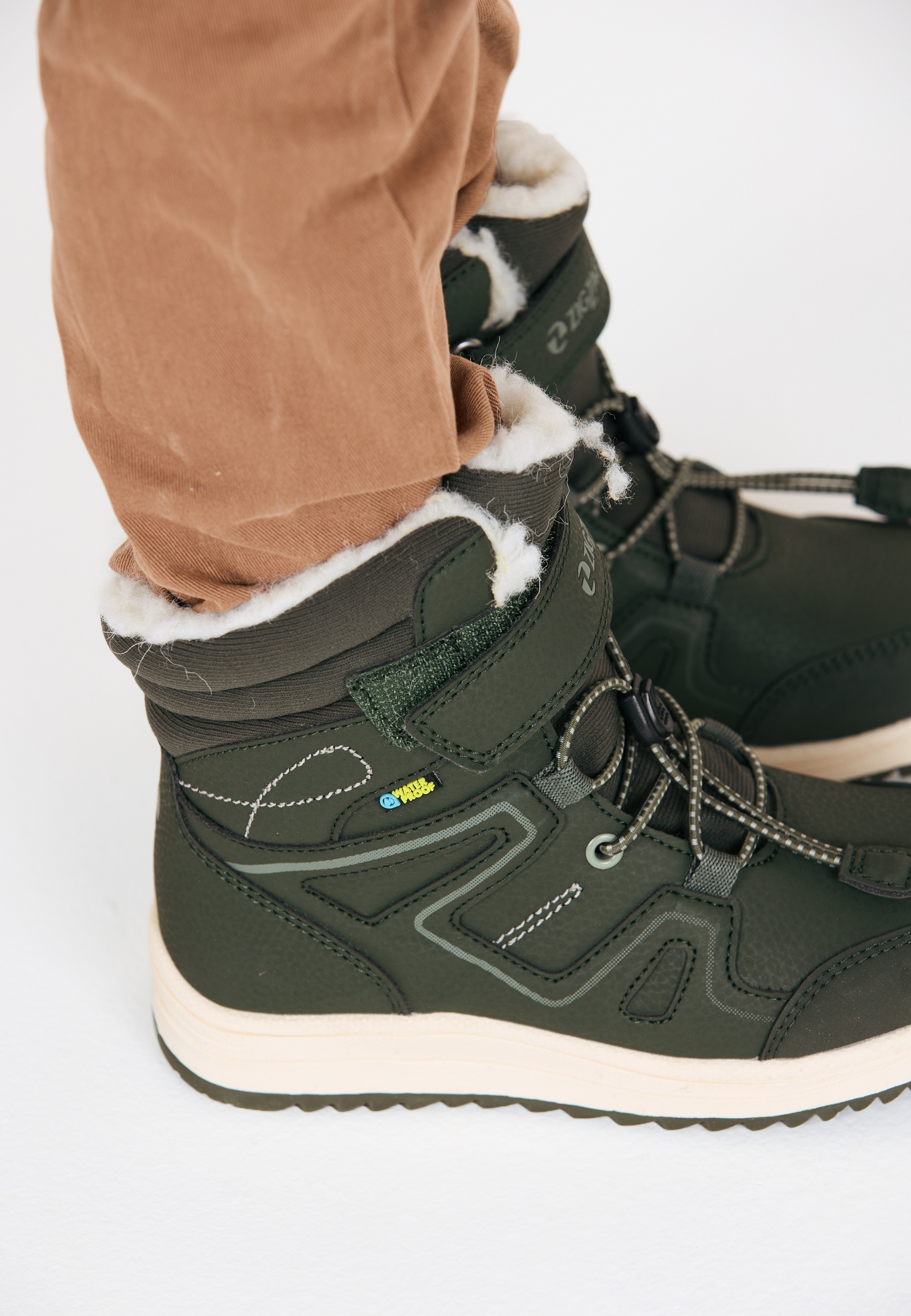 ZIGZAG Winterboots »Rincet Kids Boot WP«  Winterstiefel,Schnürstiefel, Winterschuhe,wasserdicht,gefüttert