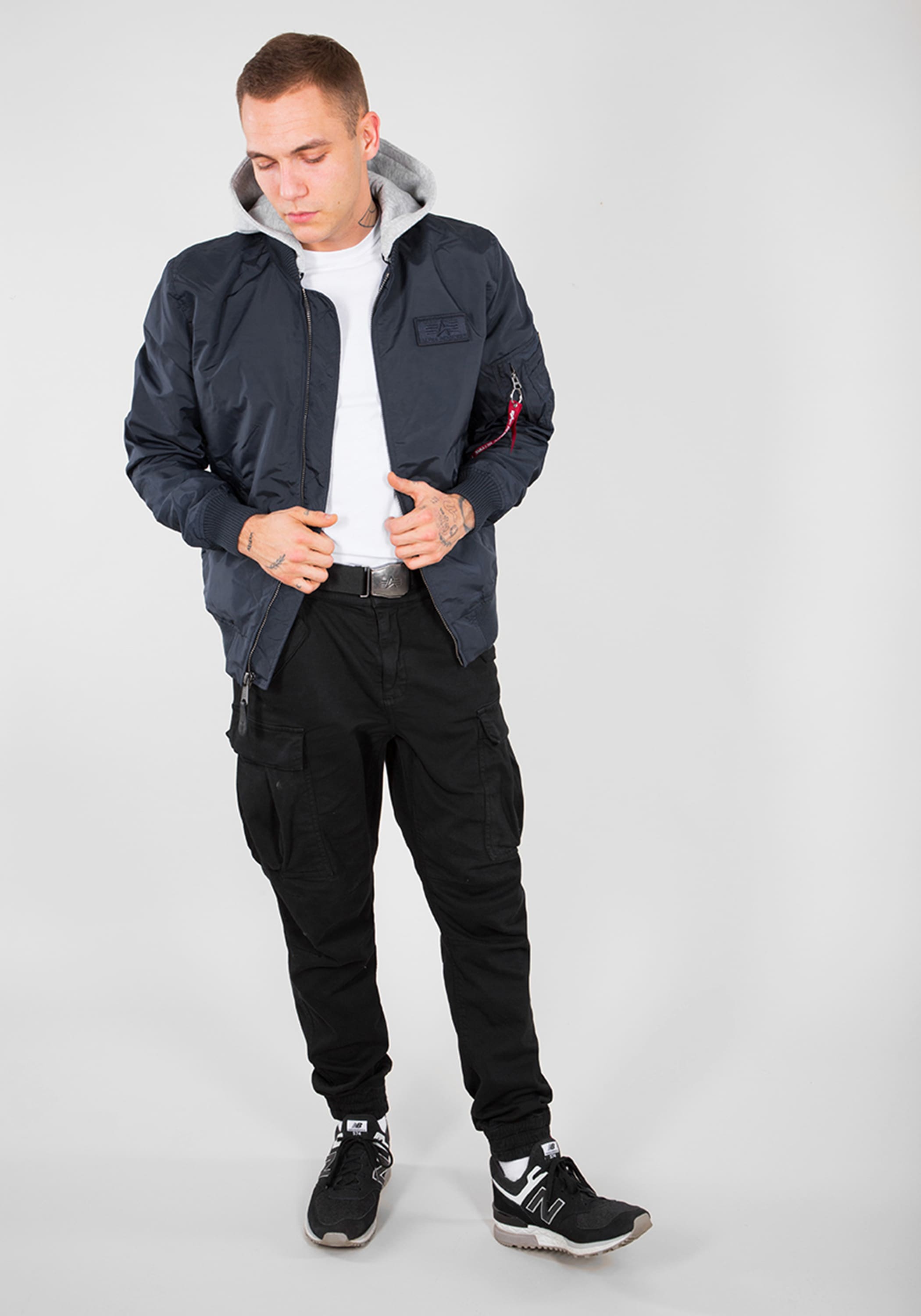 Alpha Industries Bomberjacke »MA-1 TT Hood Light«