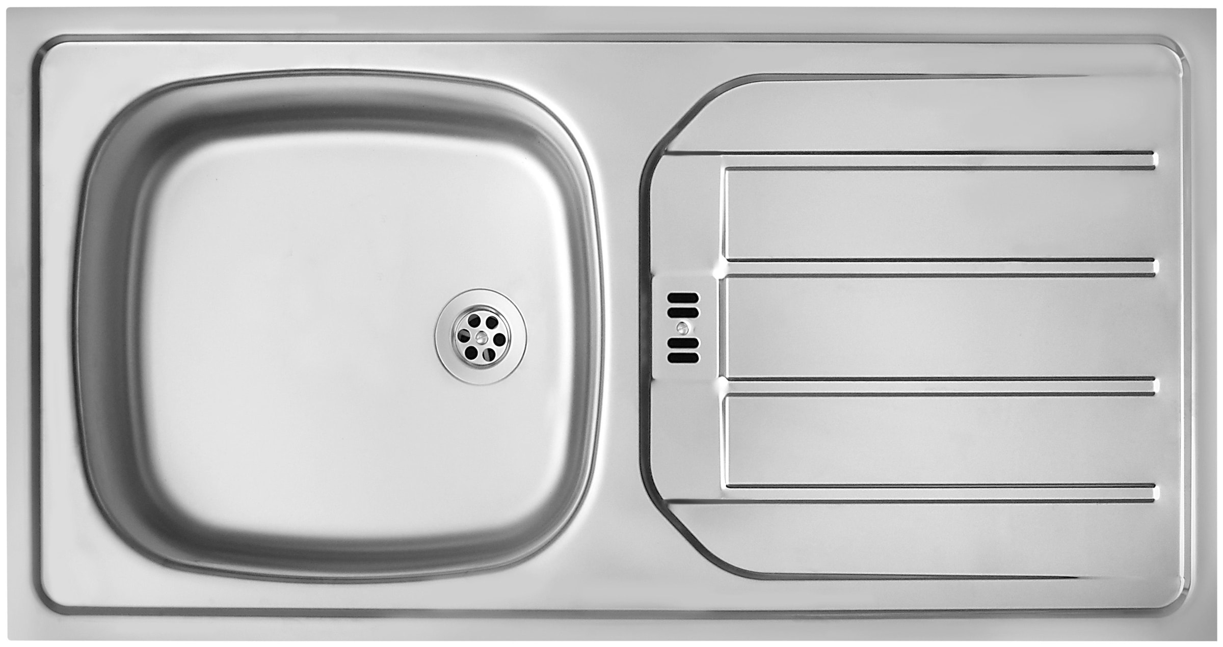 wiho Küchen Spülenschrank »Chicago«, 110 cm breit, inkl. Tür/Sockel für  Geschirrspüler auf Rechnung bestellen
