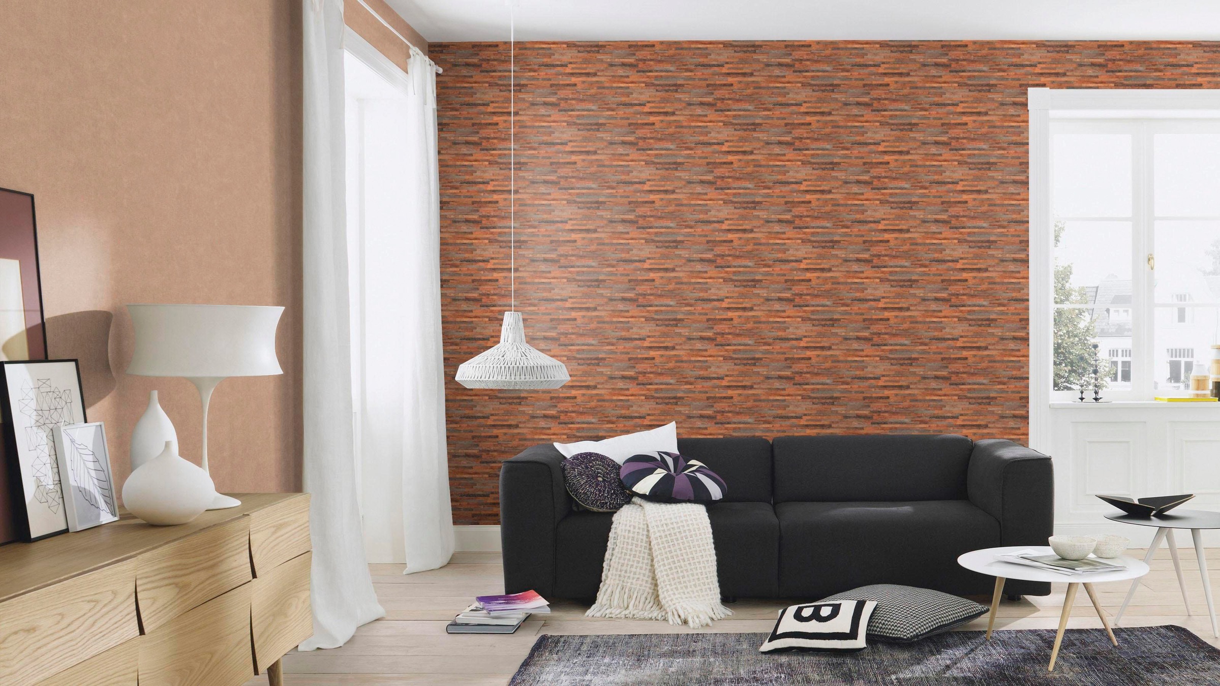 Rasch Vinyltapete »Factory III«, gemustert-Holz