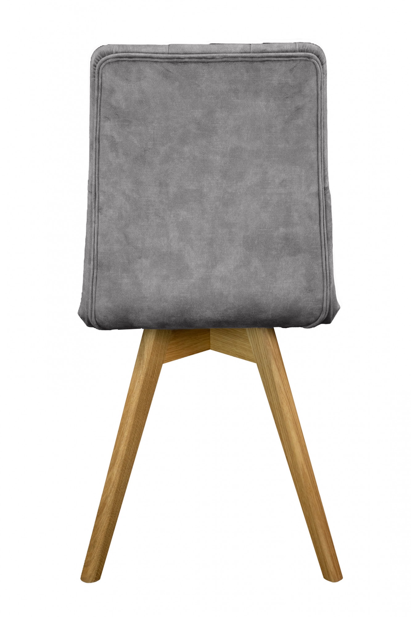 andas Esszimmerstuhl »Rania«, (Set), 2 St., Samtvelours, Massivholzgestell, mit Knopfheftung