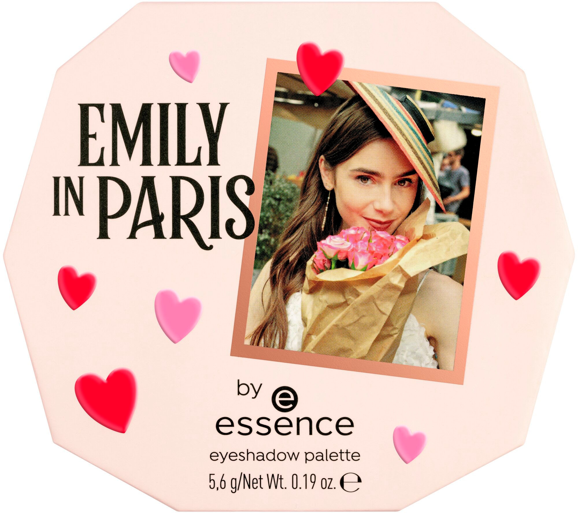 Essence Lidschatten-Palette »EMILY IN PARIS by essence eyeshadow palette«, (Packung, 3 tlg.), mit verschiedenen Texturen