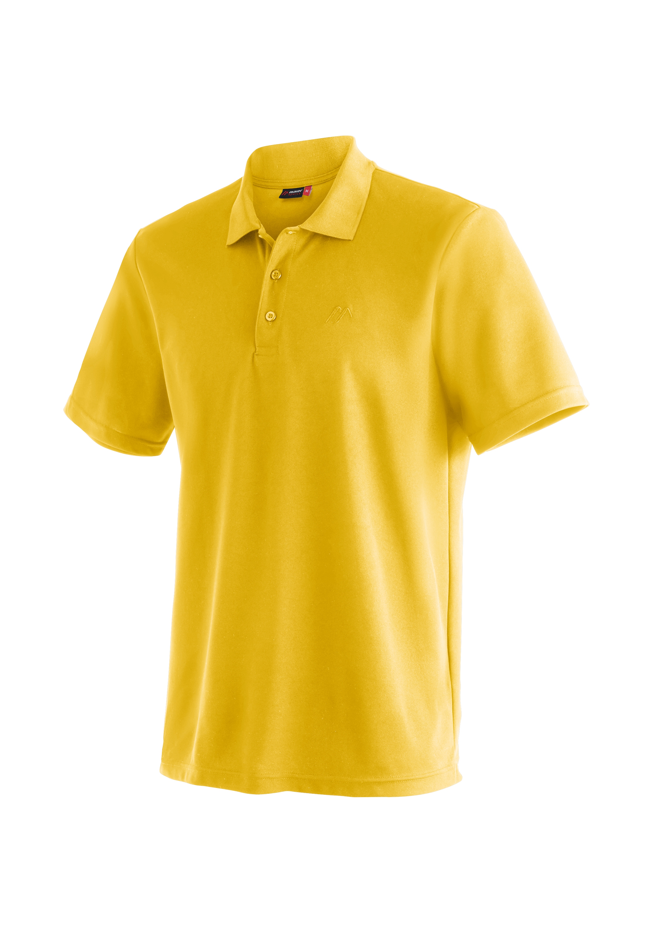 Maier Sports Funktionsshirt »Ulrich«, Herren Poloshirt, kurzarm Freizeit-Shirt mit Hemdkragen, Reg. Fit