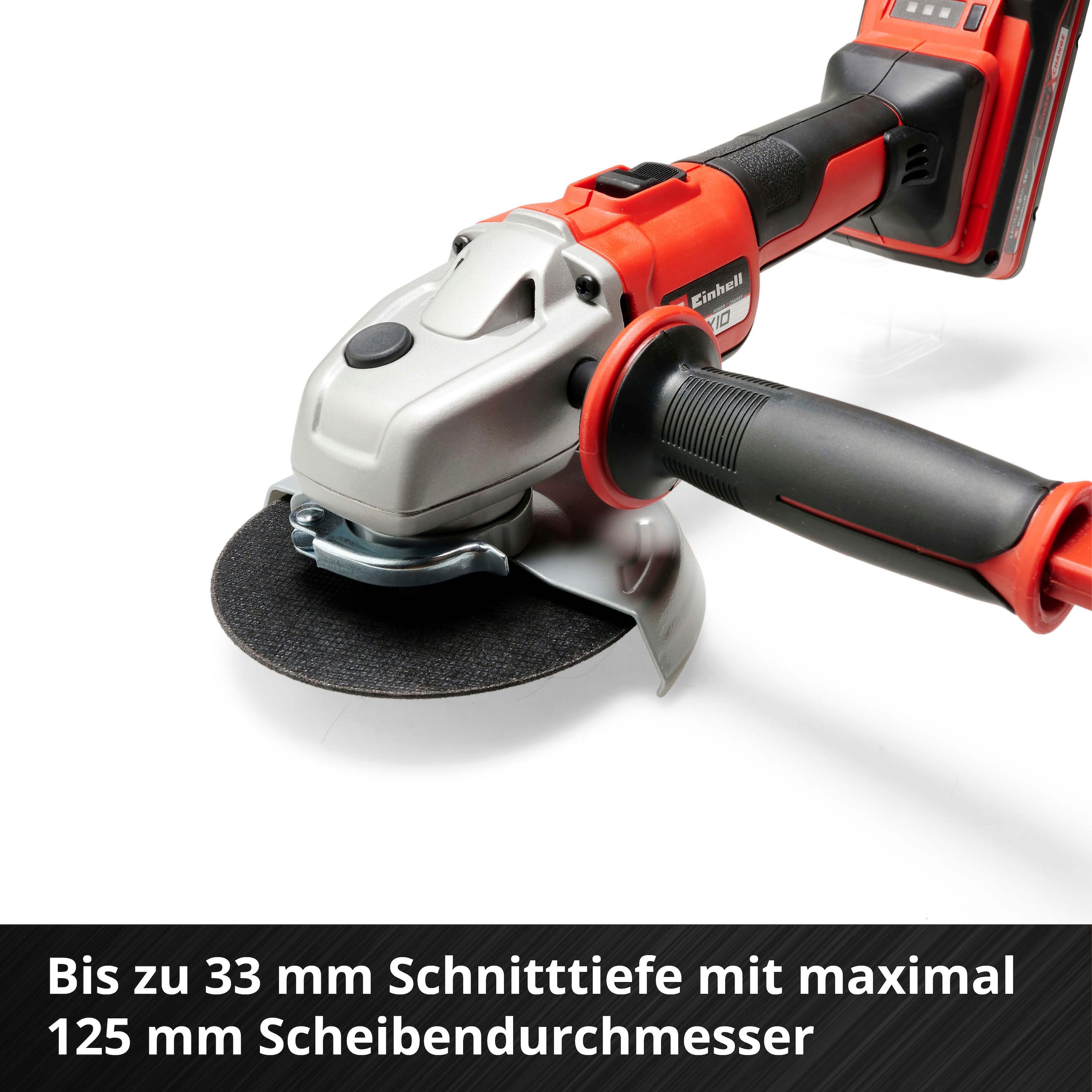 Einhell Akku-Winkelschleifer »AXXIO 18/125« Power X-Change, 125 mm, ohne Akku & Ladegerät