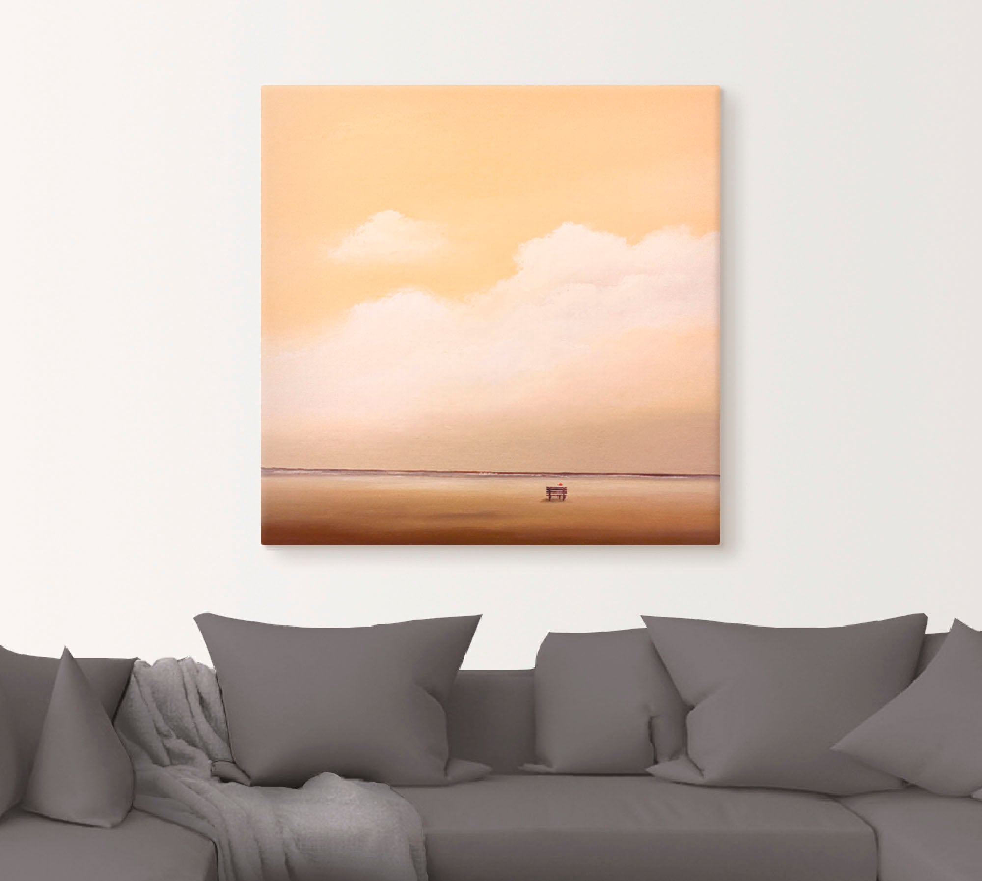 Artland Leinwandbild »Träumen« Himmel 1 Stk. tlg. auf Keilrahmen gespannt