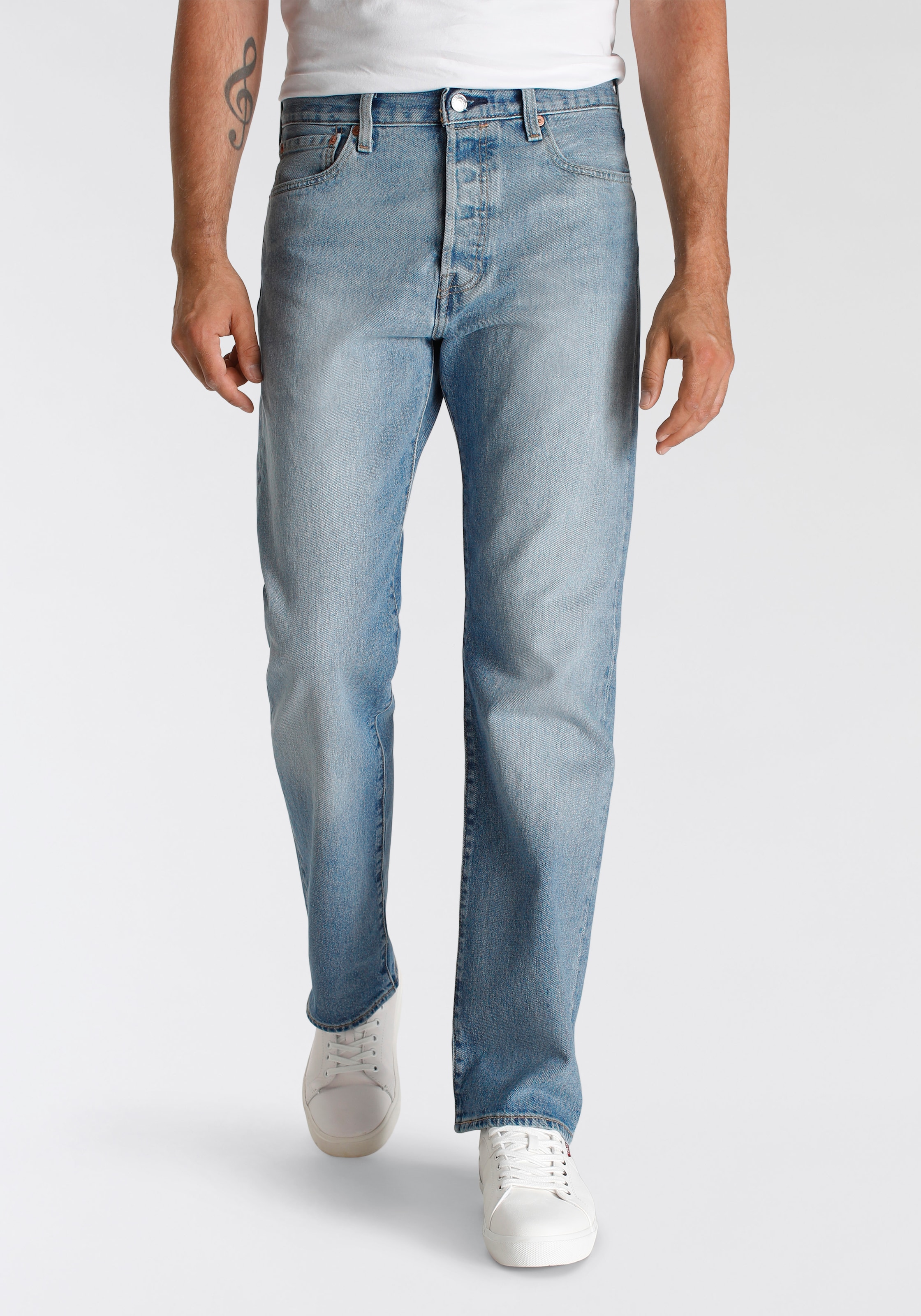 Levi's® Straight-Jeans »501 LEVI'S ORIGINAL«, mit Markenlabel