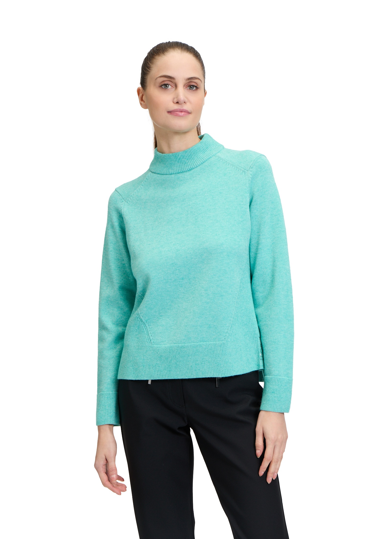 Betty Barclay Rundhalspullover »Feinstrickpullover mit Rippenstruktur«