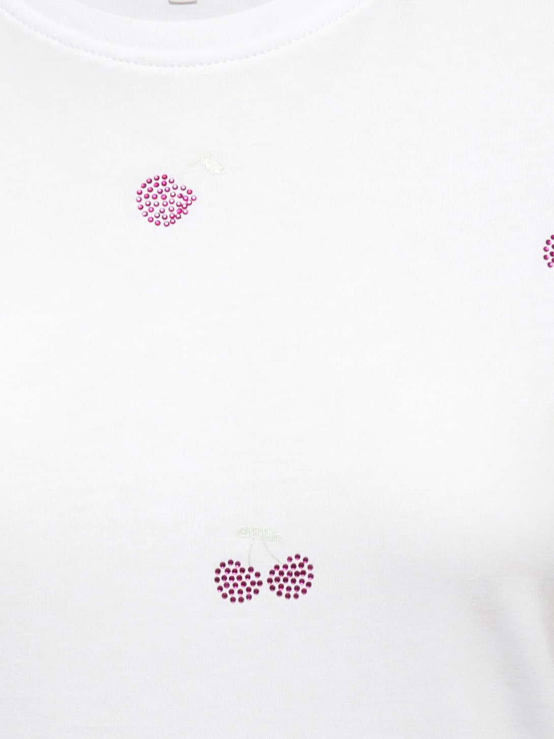 ONLY Kurzarmshirt »ONLNIKITA REG S/S TOP BOX JRS« Baumwolle, regular fit, Rundhals, Regular Waist