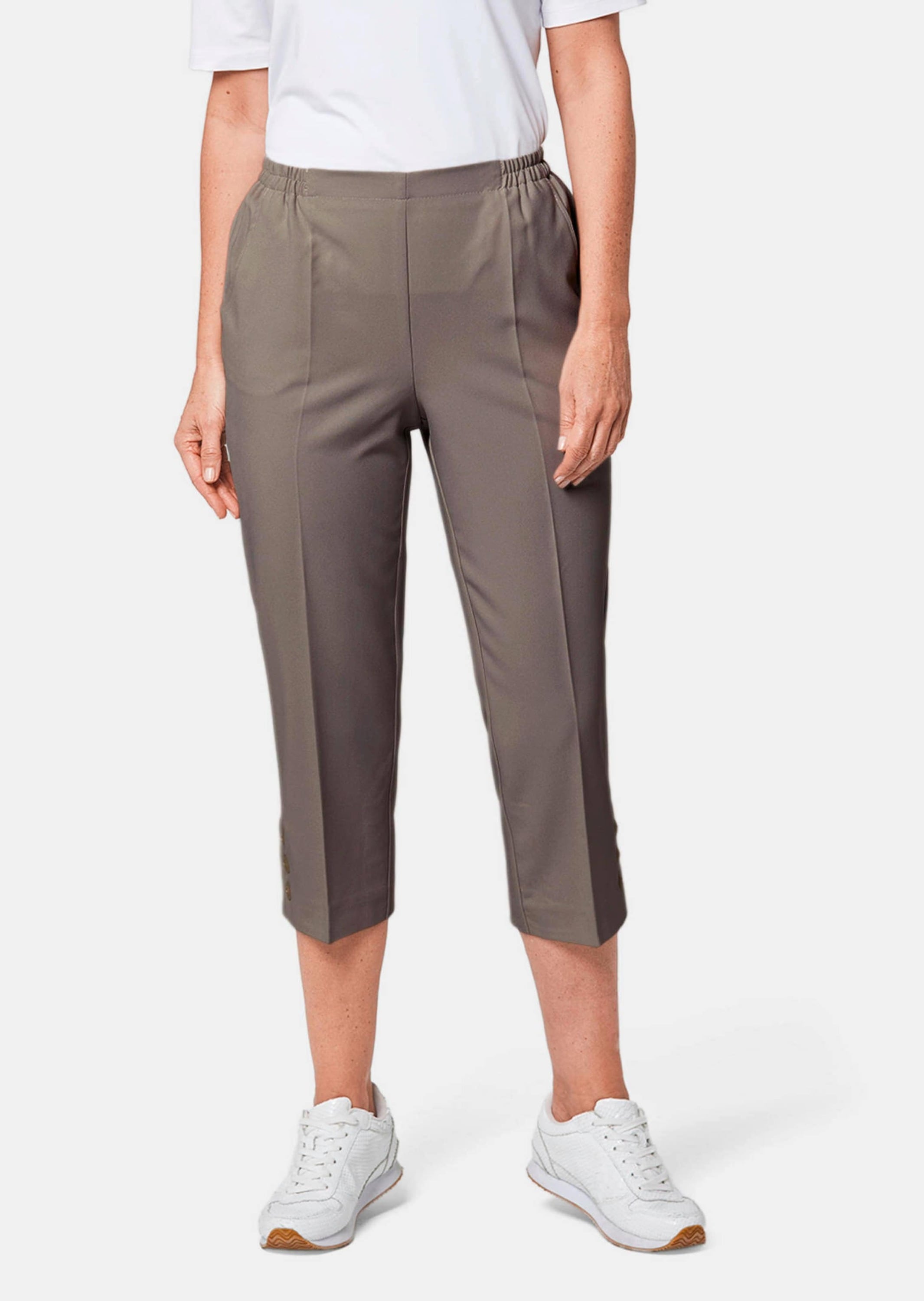 GOLDNER Caprihose »Capri-Reiseschlupfhose Pflegeleichte Capri-Schlupfhose«