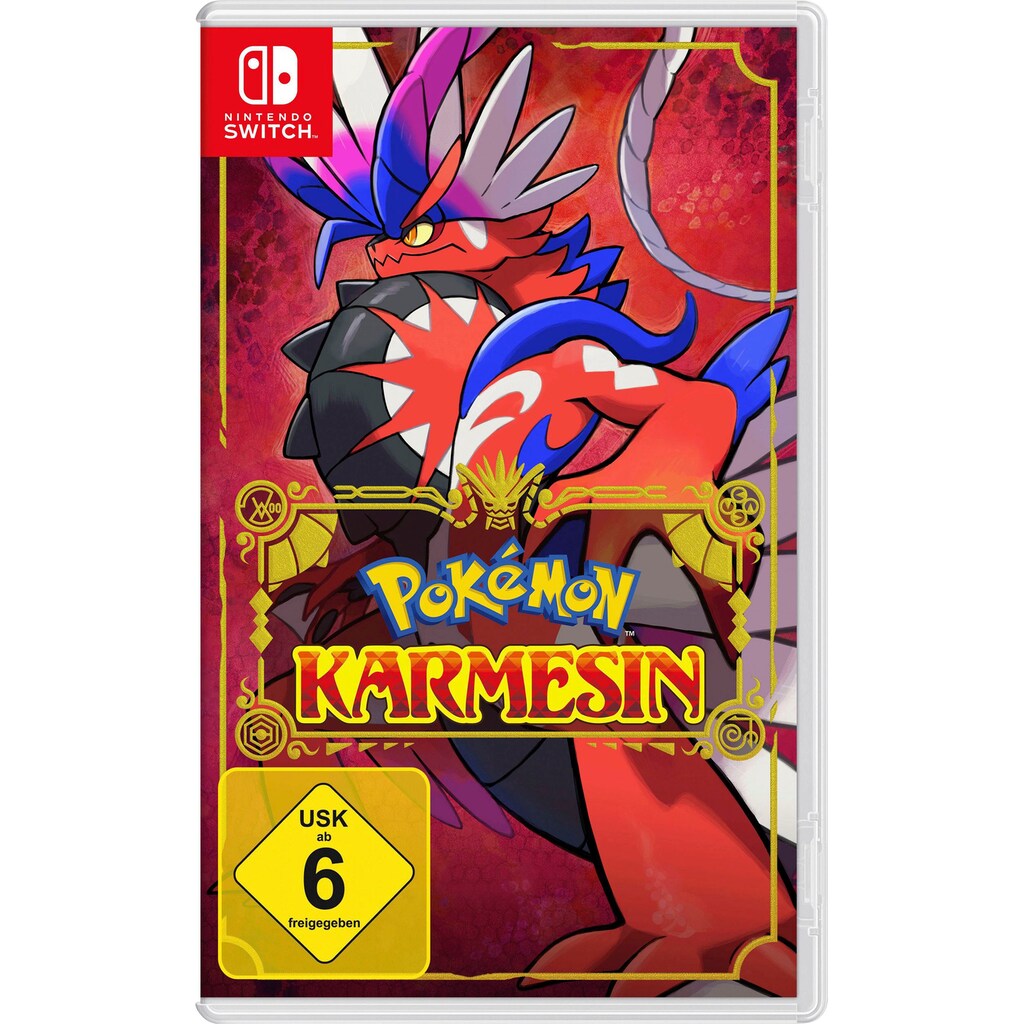 Nintendo Switch Konsolen-Set, inkl. Pokemon Karmesin