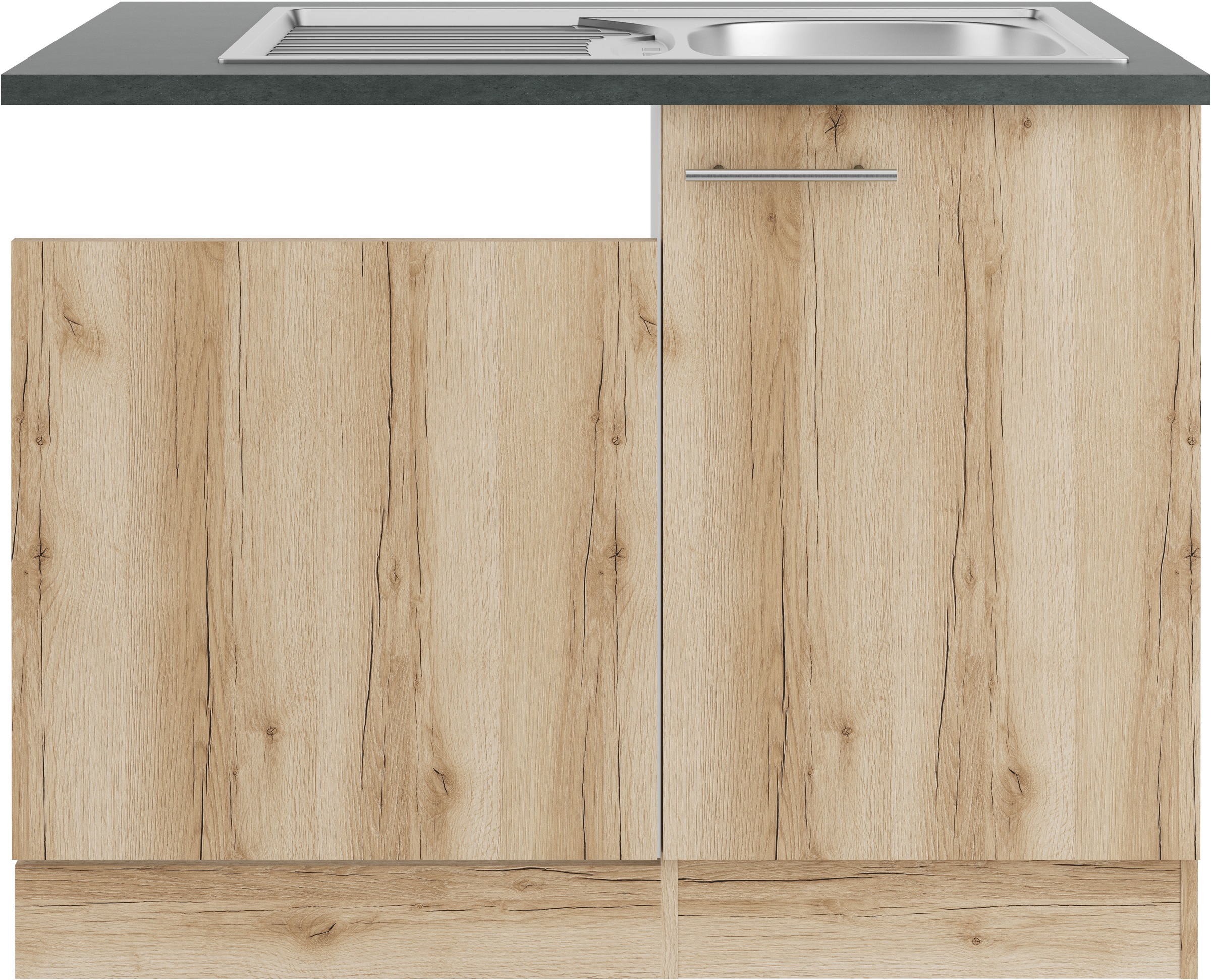 OPTIFIT Spülenschrank »Bella«, Breite 110 cm, für teilintegrierten Geschirrspüler