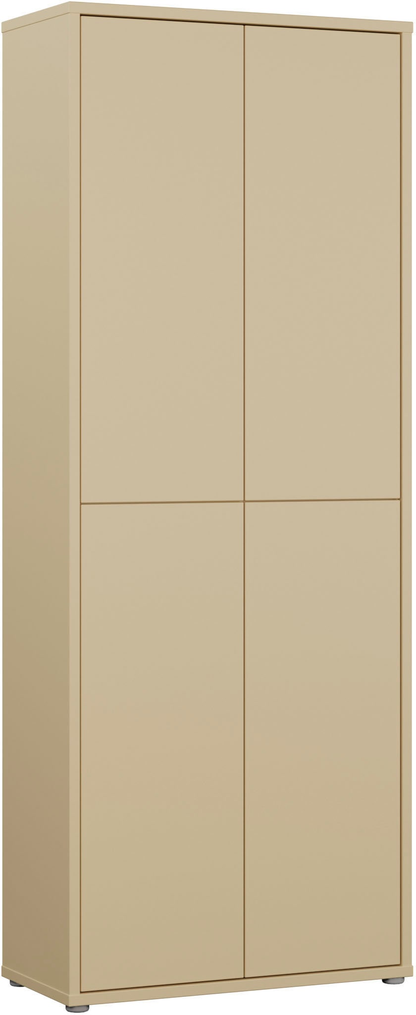 FORTE Schuhschrank »Alice Springs, Schuhschrank, Höhe 191,9 cm, 4 Türen, viel Platz« B/H/T 74,5/191,9/34,9 cm,  Stauraumschrank, Mehrzweckschrank, Breite 74,5 cm, mit 8 Böden