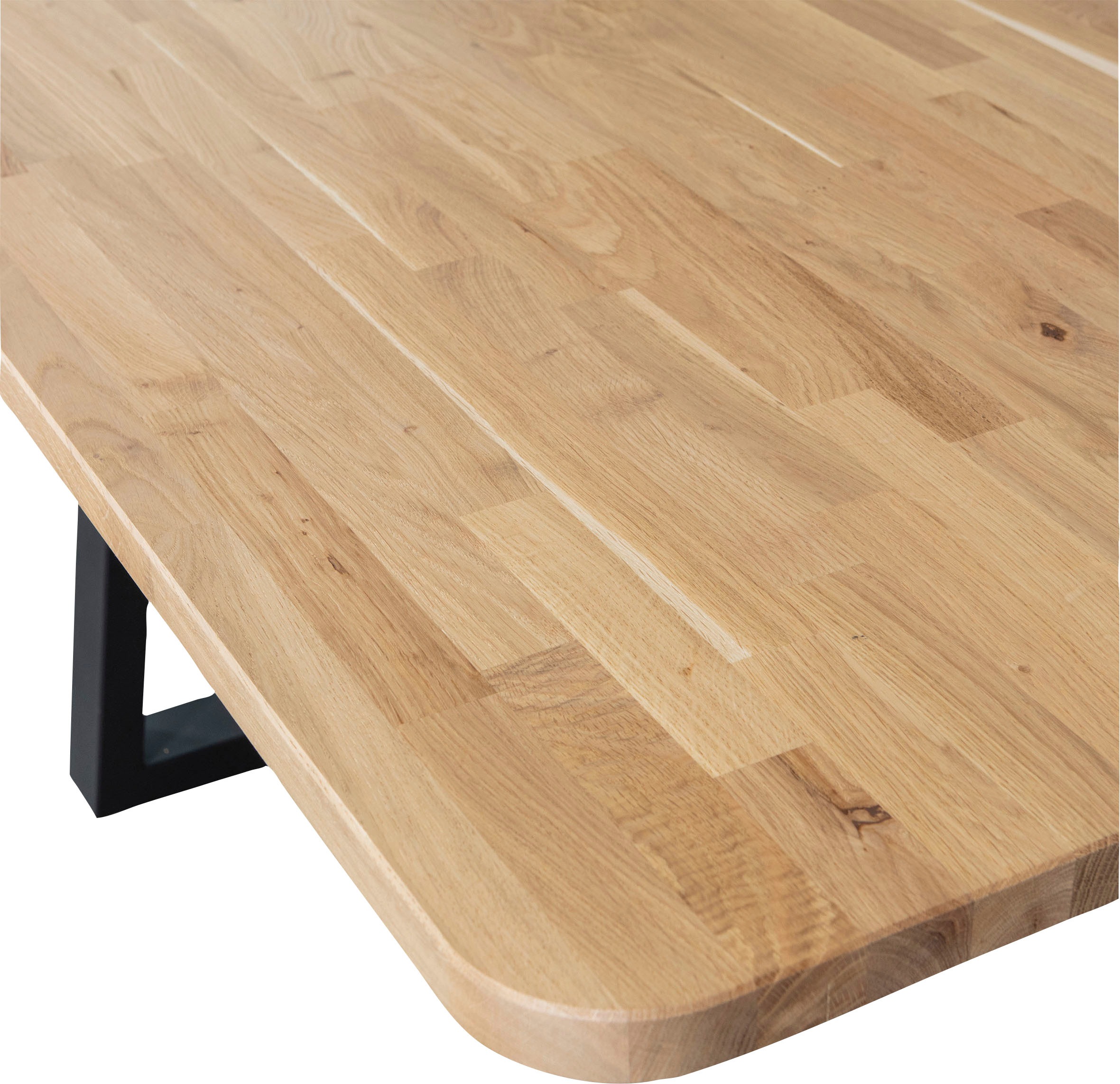 WOOOD Esstisch »Tablo«, Holz teilmassiv, rechteckige Form, H 77 cm x B 240 x T 100 cm