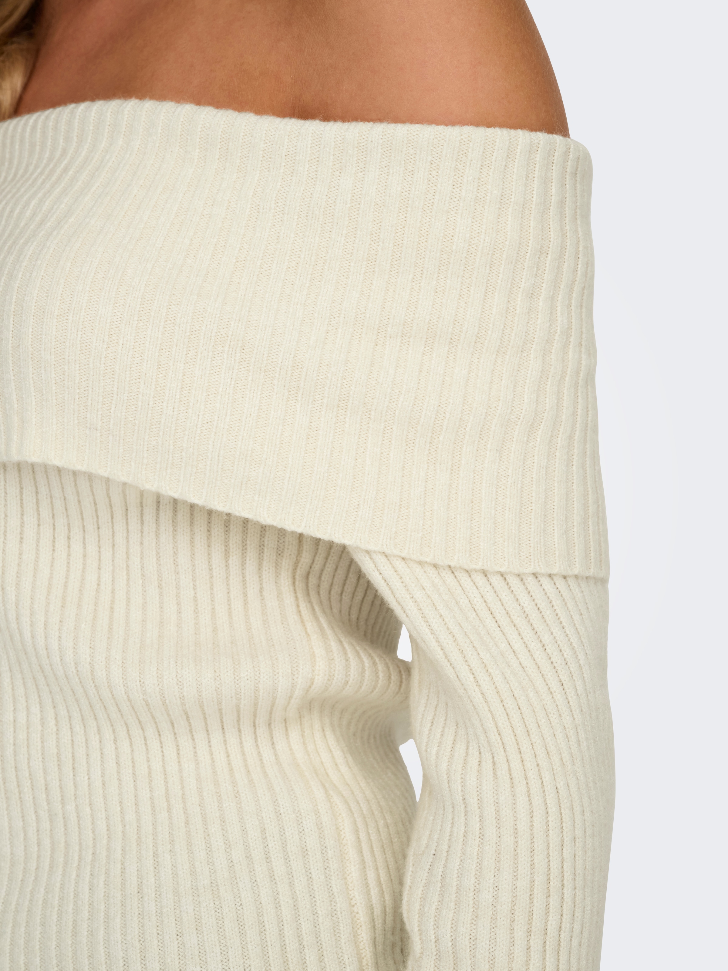 ONLY Strickpullover »ONLKATIA LIFE LS OFF SHOULDER KNT NOOS«