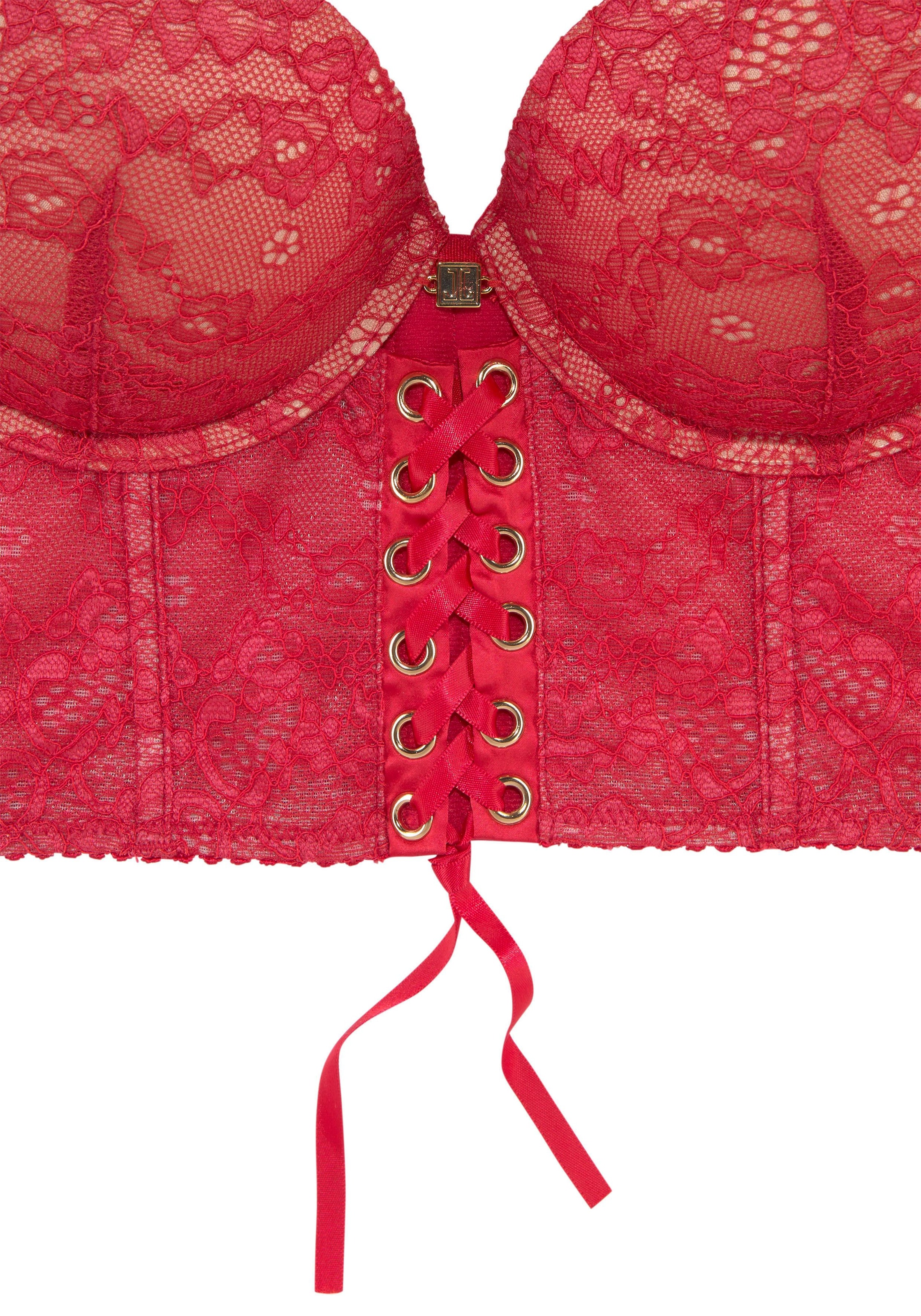 JETTE Push-up-BH, in hübscher Bustier-Form, sexy Dessous