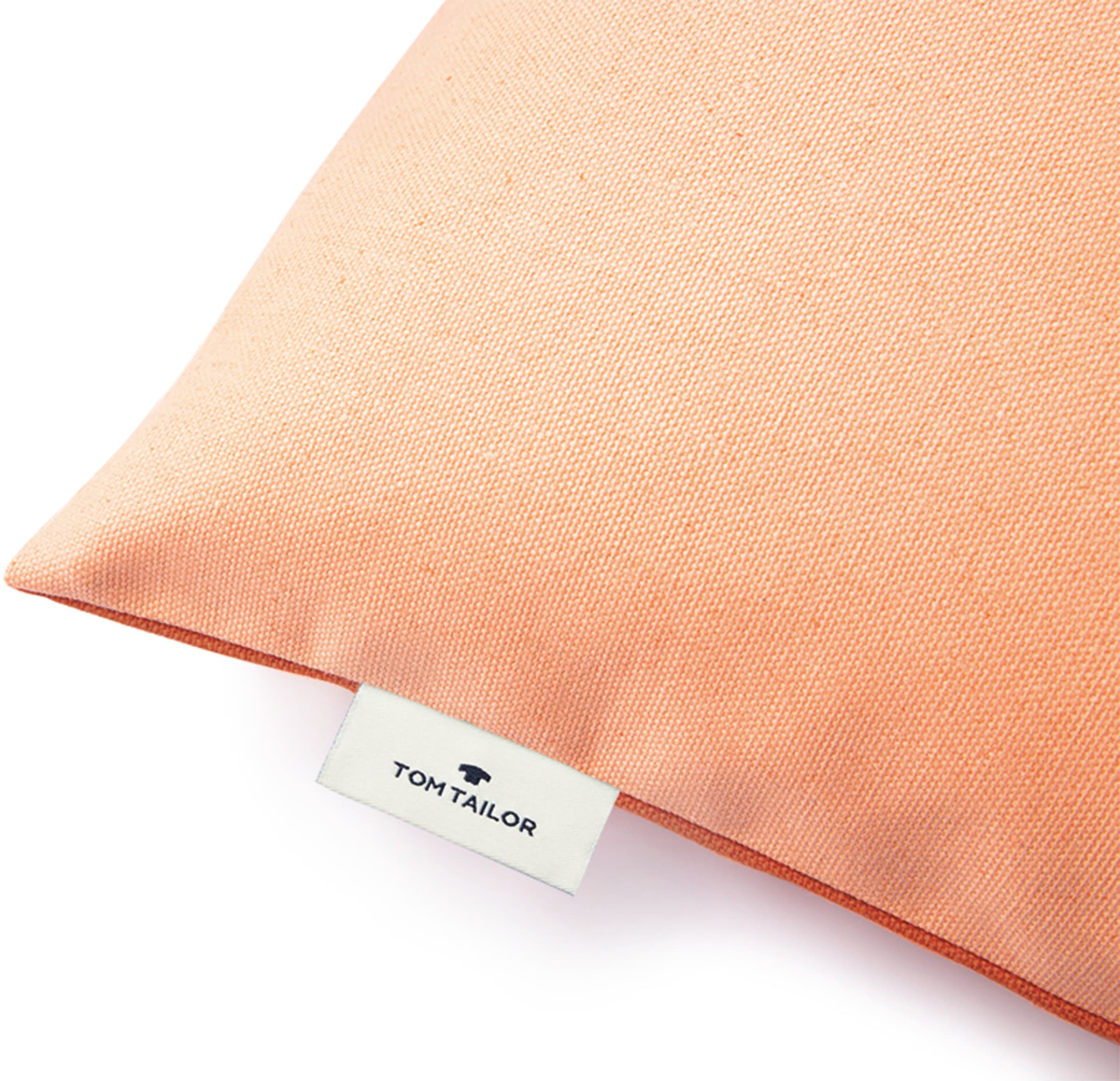 TOM TAILOR HOME Dekokissen »Dove Signature«, mit Paspel, Kissenhülle ohne Füllung, 1 Stück