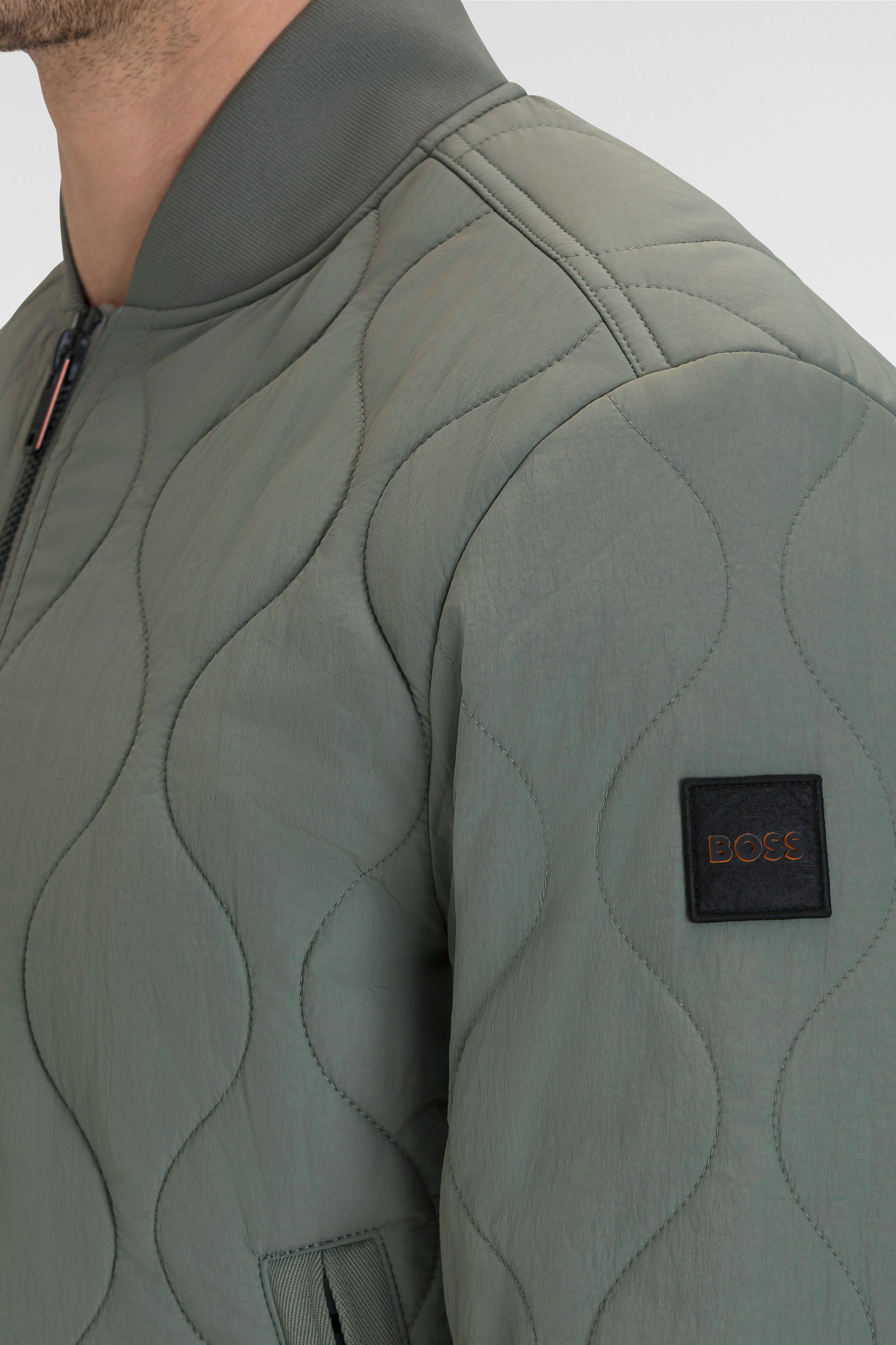 BOSS ORANGE Blouson »Ostrong«, mit Steppung
