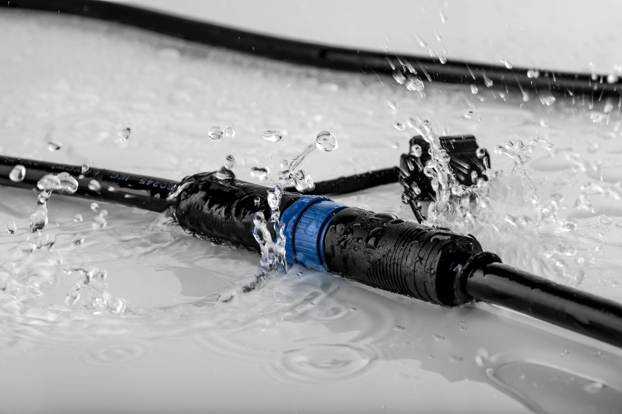 Paulmann Lampen-Verbindungskabel »Outdoor Plug&Shine 10m IP68«, 1000 cm, 1 in - 5 out