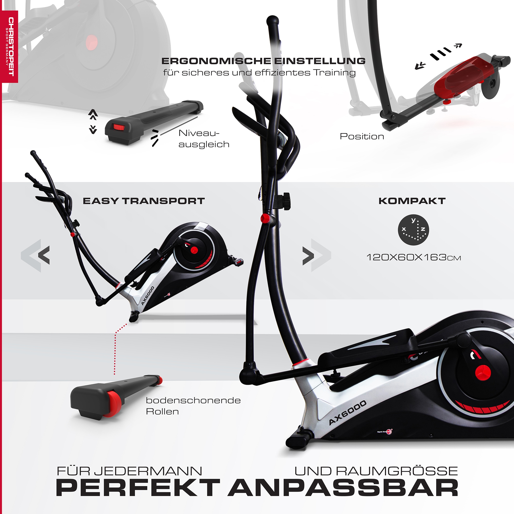 Christopeit Sport® Crosstrainer »AX 6000«