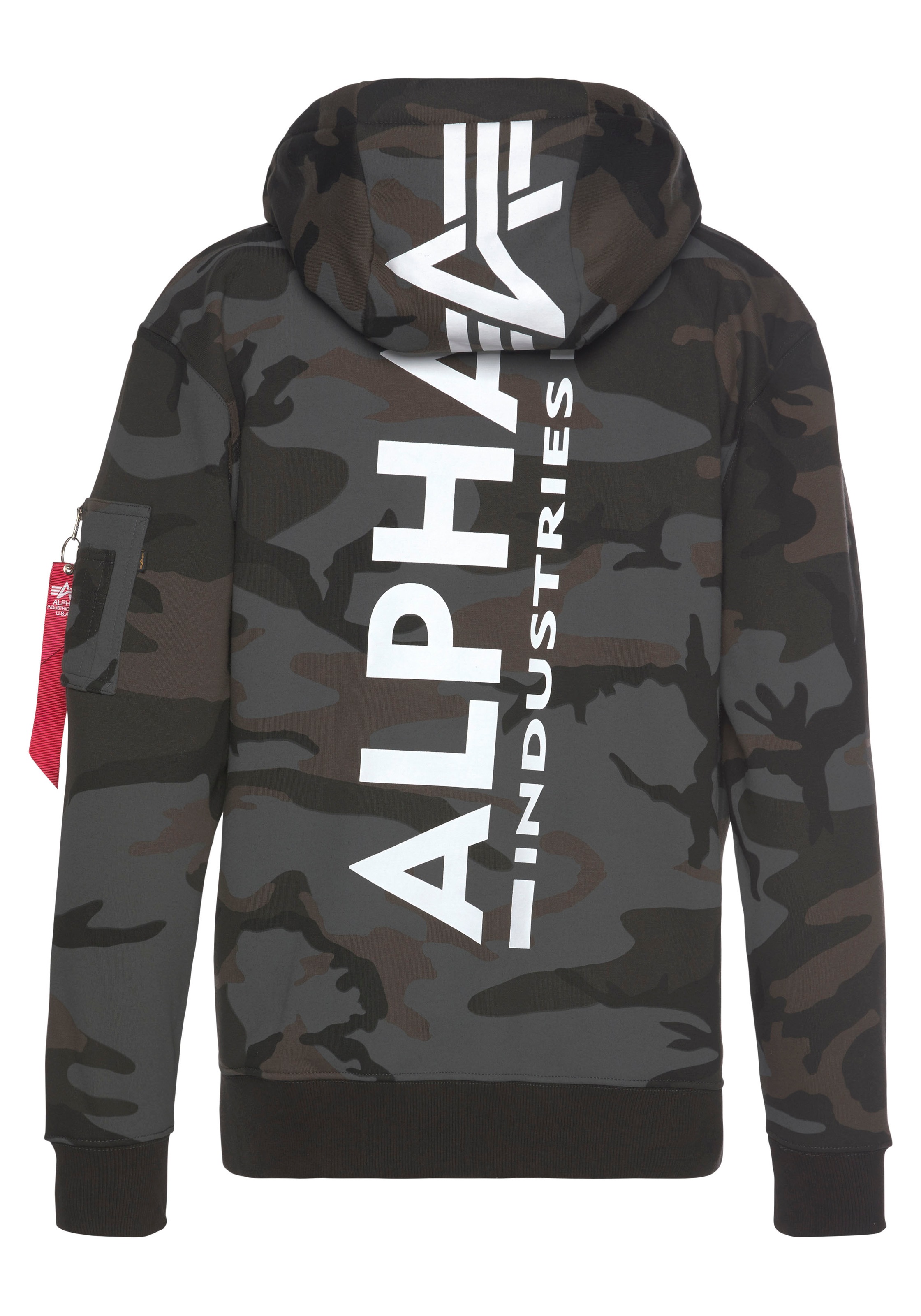 Alpha Industries Kapuzensweatshirt »BACK PRINT HOODY« bei ♕