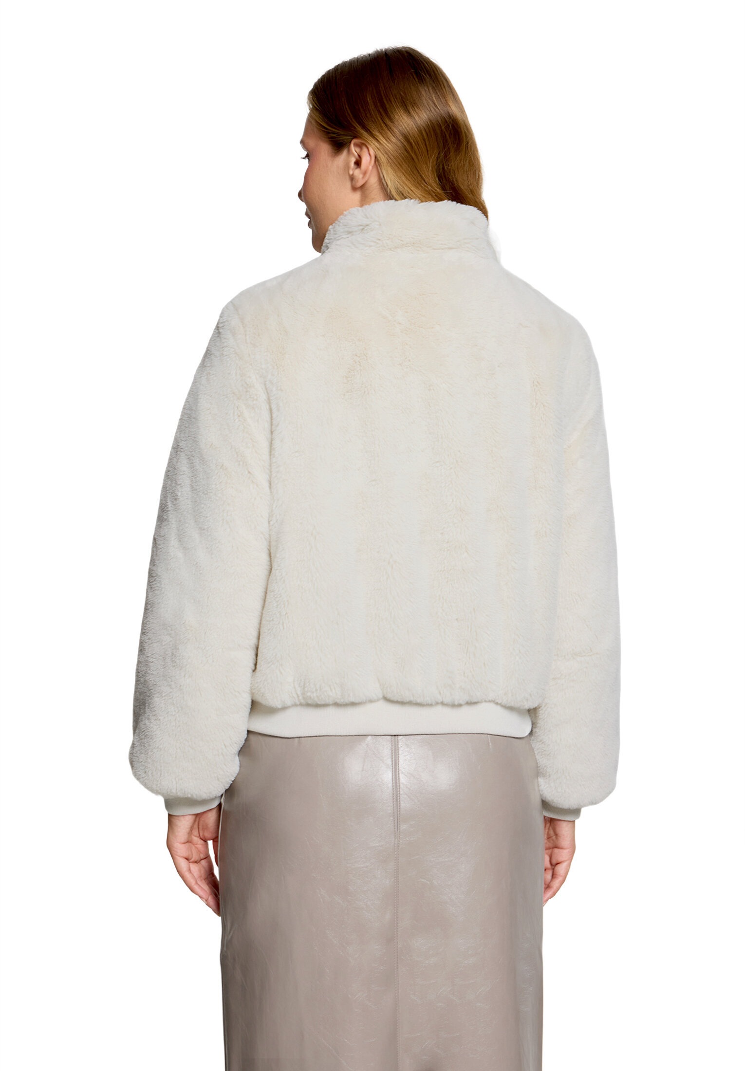 Cartoon Fellimitatjacke »Kunstfell-Jacke mit Reißverschlusstaschen«