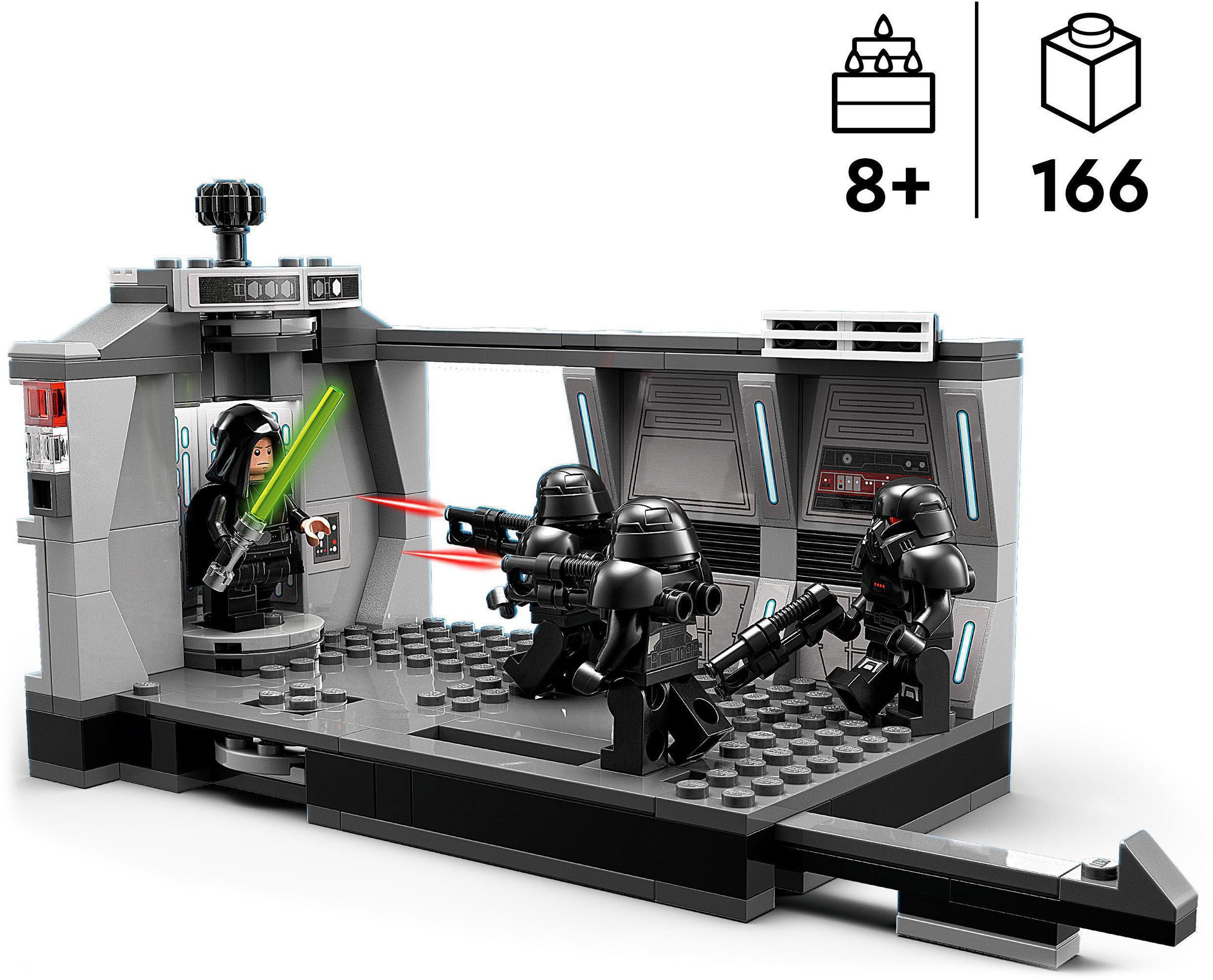 LEGO® Konstruktionsspielsteine »Angriff der Dark Trooper™ (75324), LEGO® Star Wars™«, (166 St.), Made in Europe