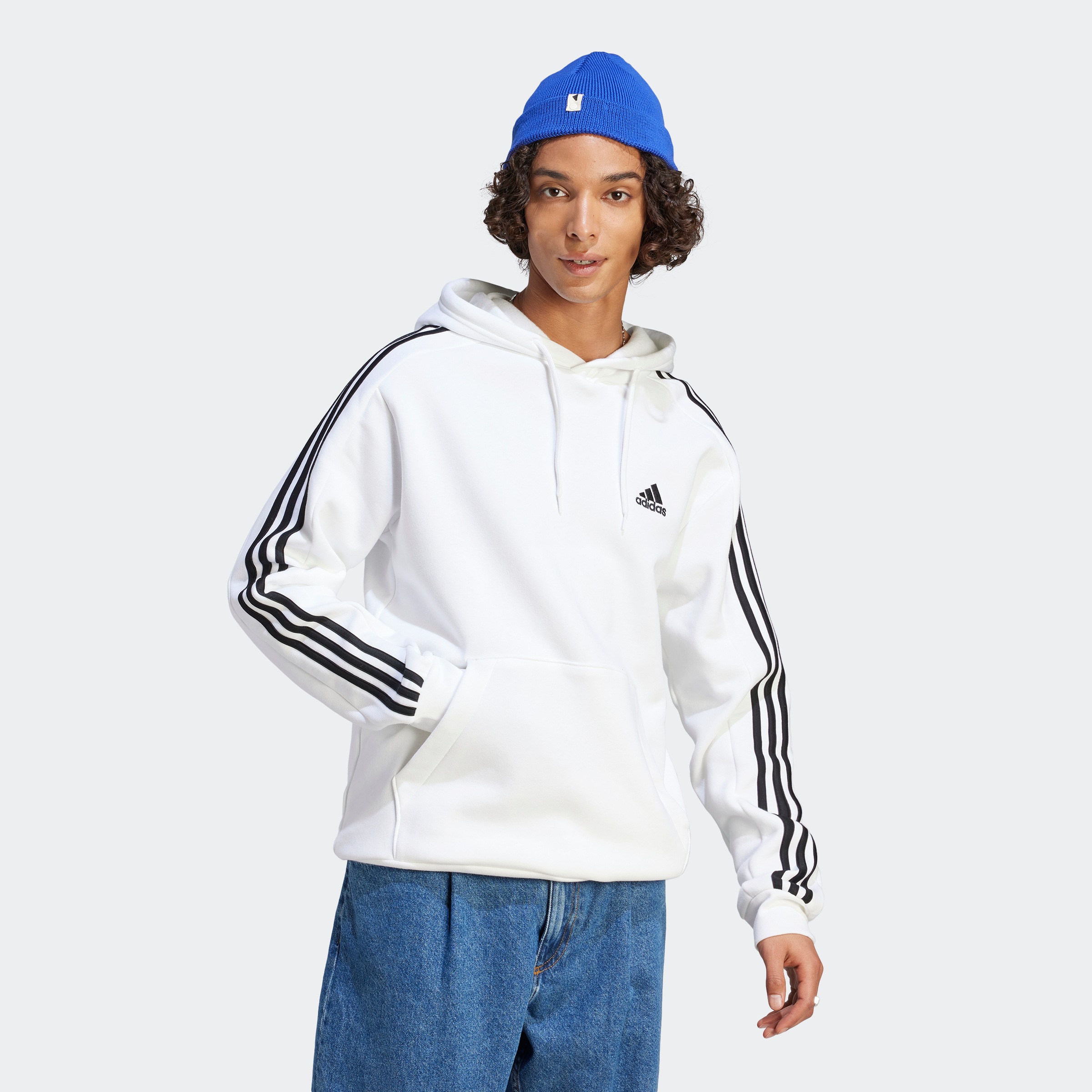 adidas Sportswear Kapuzensweatshirt »ESSENTIALS 3STREIFEN HOODIE«