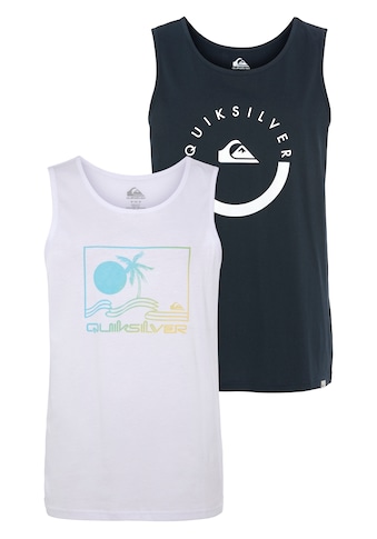 Tanktop »Herren Doppelpack mit Logodruck«, (Packung, 2 tlg.)