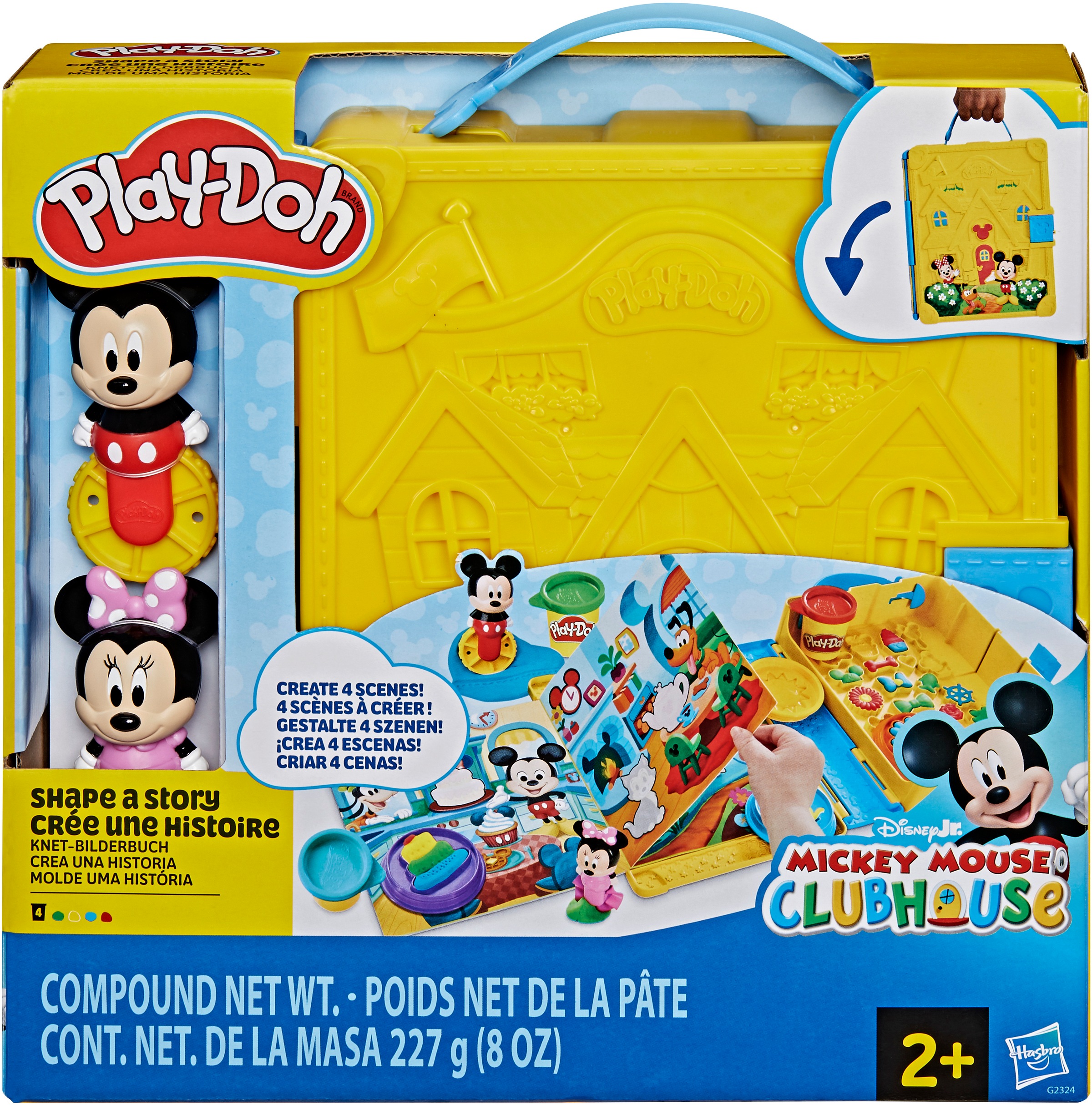 Hasbro Knetform-Set »Play-Doh Disney Junior Knet-Bilderbuch«