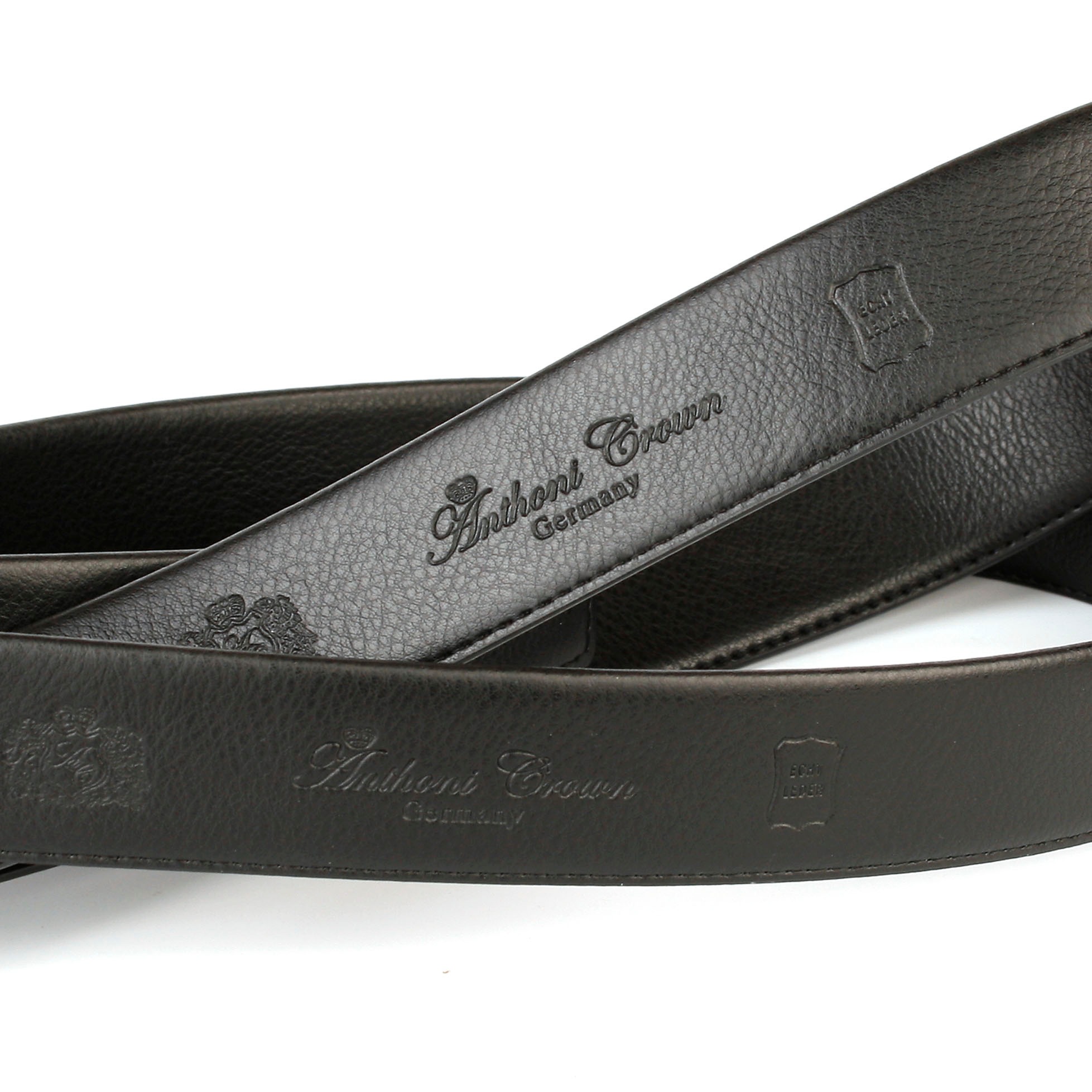 Anthoni Crown Ledergürtel für den klassischen Business Look