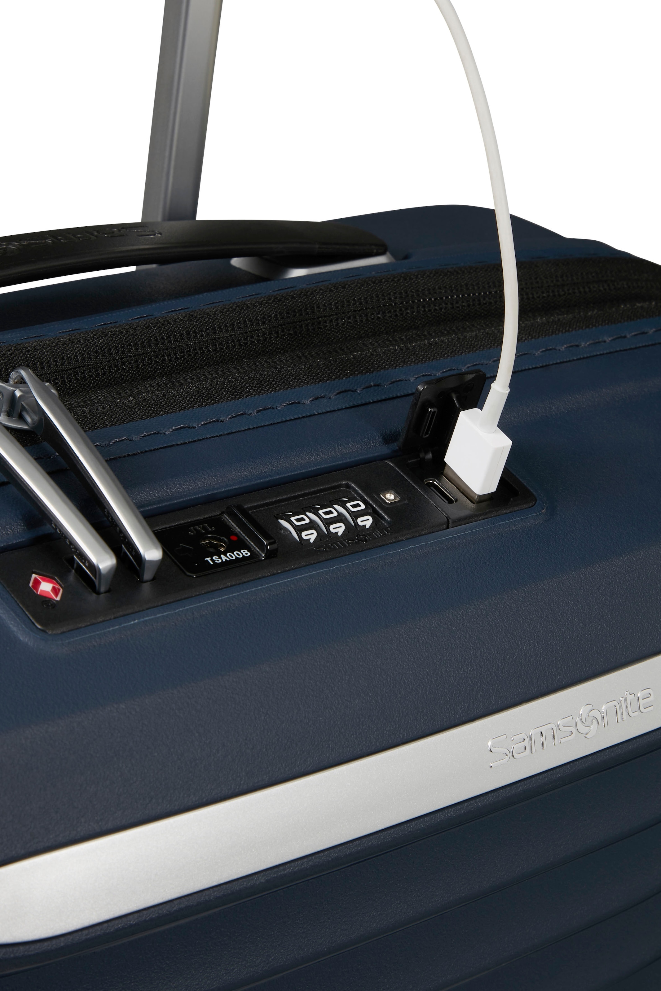 Samsonite Hartschalen-Trolley »UPSCAPE, verschiedene Größen und Farben«, 4 Rollen, Volumenerweiterung Reisegepäck Hartschalen-Koffer TSA-Zahlenschloss