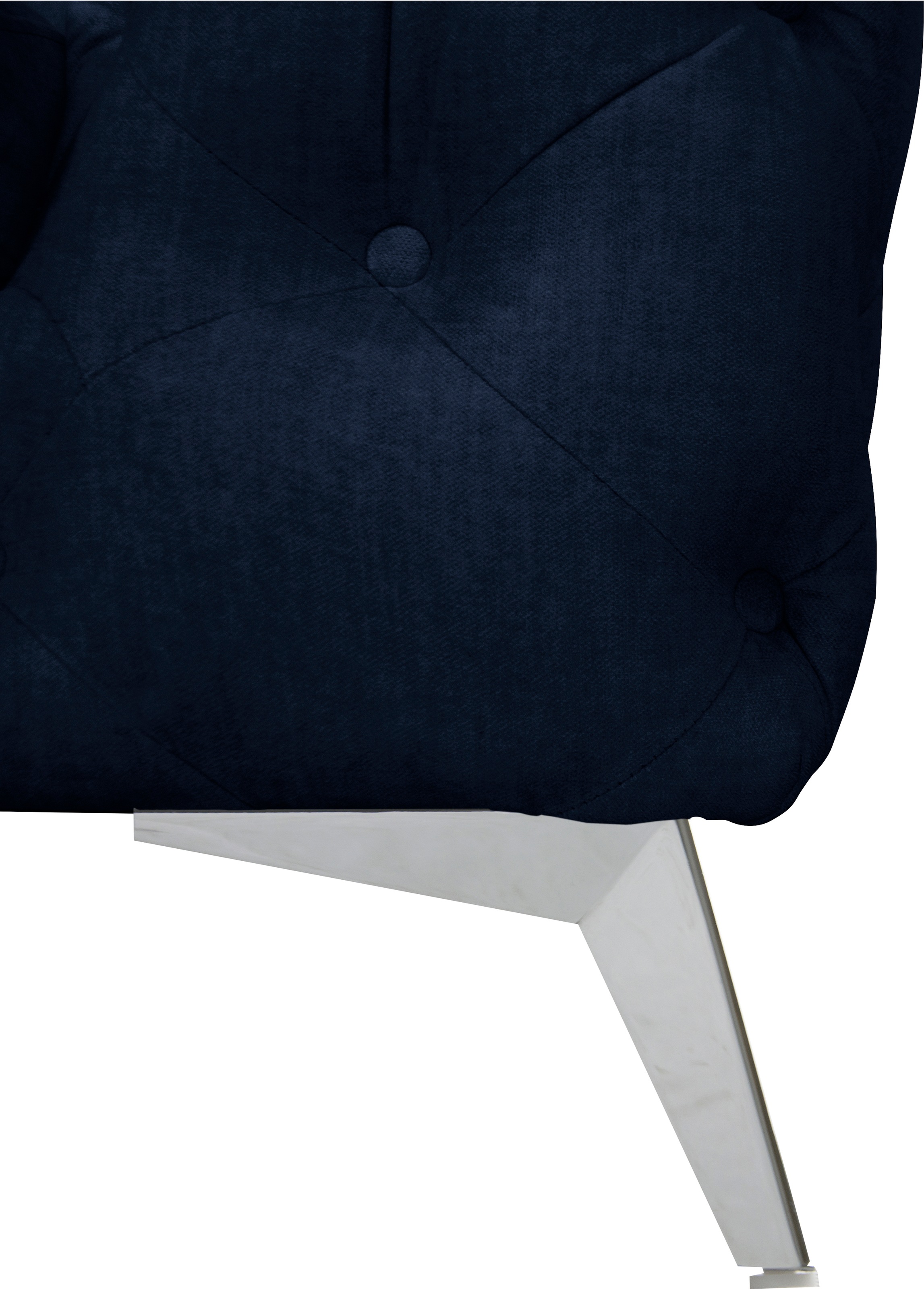 Home affaire Chesterfield-Sessel »Glynis Sessel« aufwändige Knopfheftung, moderne Chesterfield Optik, Fußfarbe wählbar
